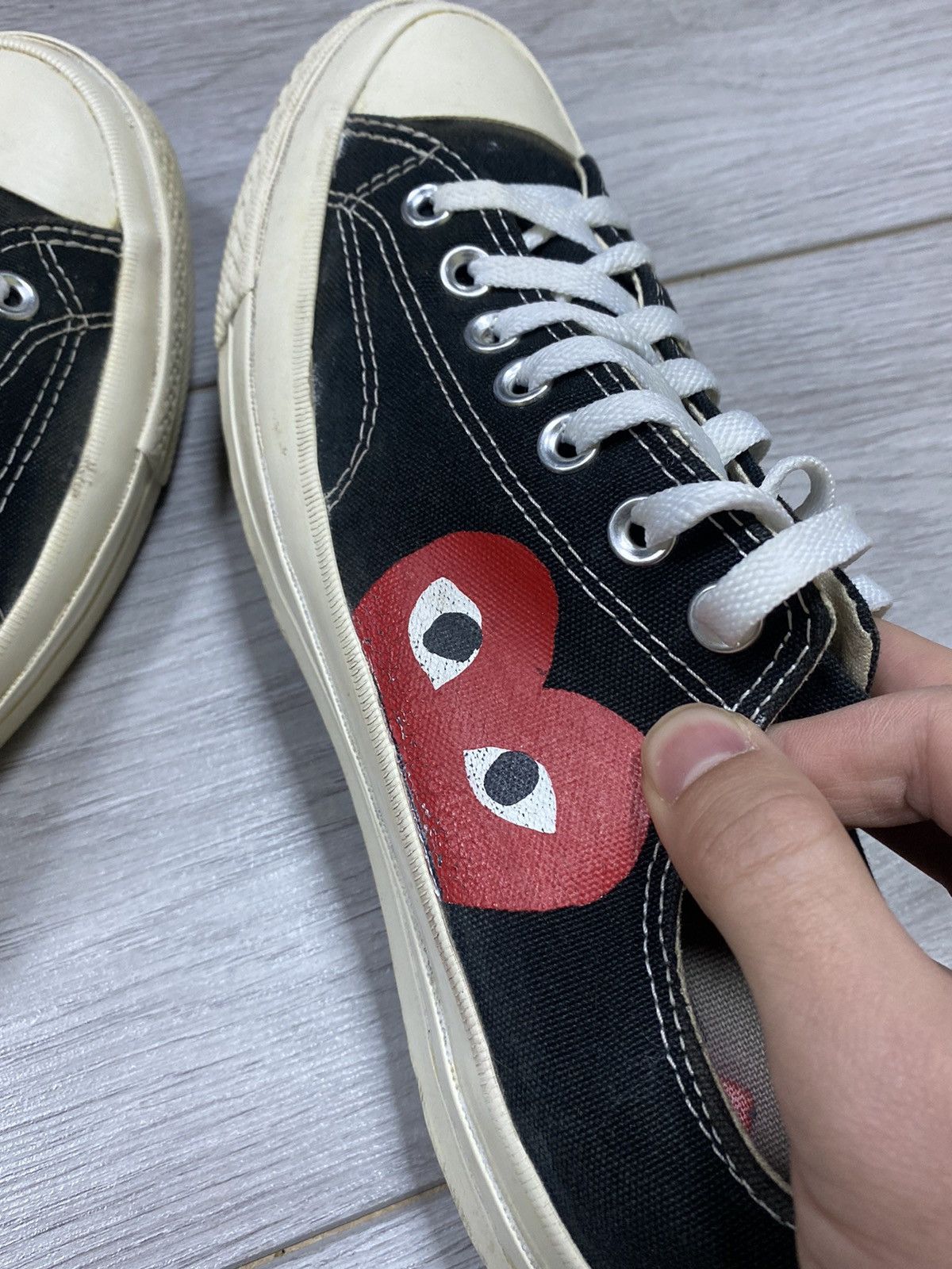 CDG by Comme des Garcons Comme des Garcons x Chuck Taylor 1970 Low Play Size US 9 / EU 42 - 10 Thumbnail