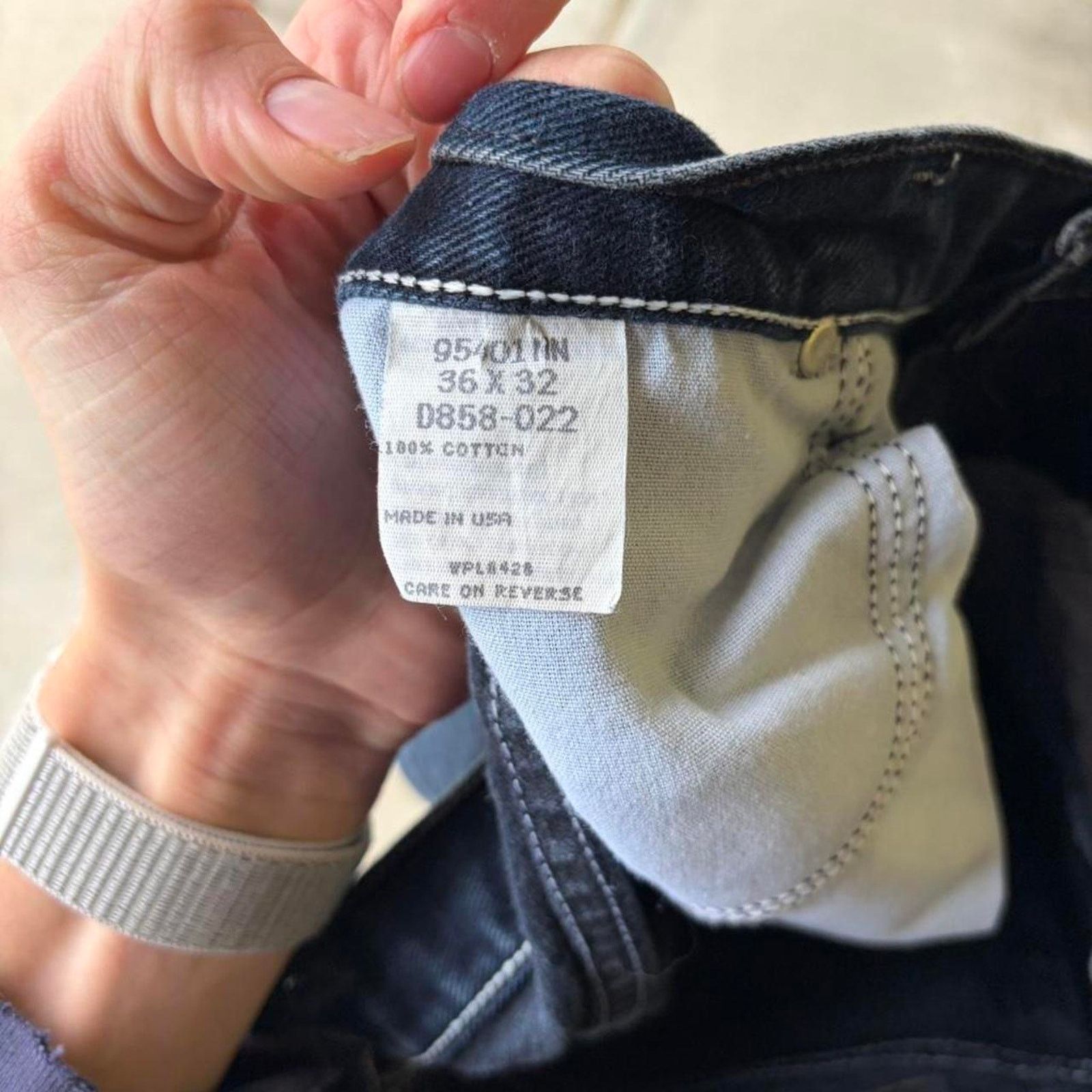 Wrangler 90s wrangler hero dark wash jeans Size US 36 / EU 52 - 5 Thumbnail