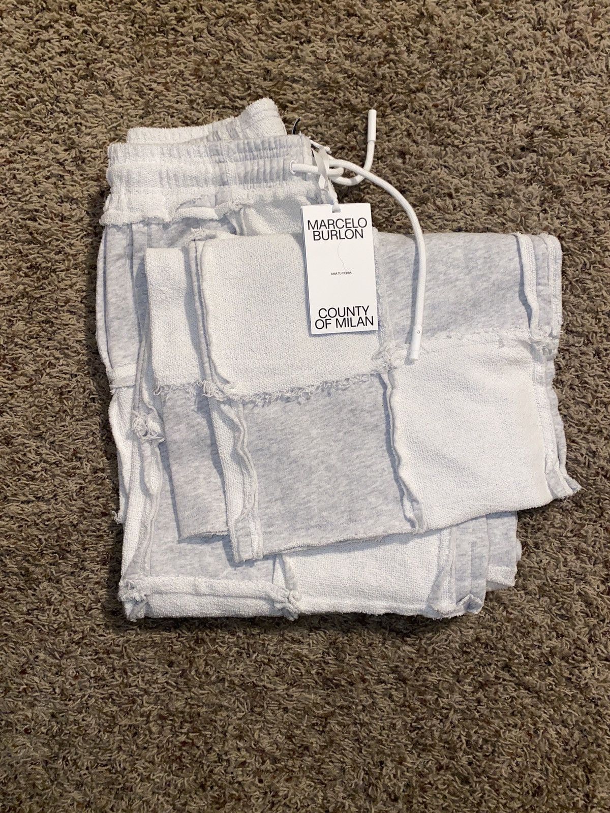 Marcelo Burlon marcelo burlon county of milan CROSS INSIDE OUT SWEATPANTS Size US 30 / EU 46 - 3 Thumbnail