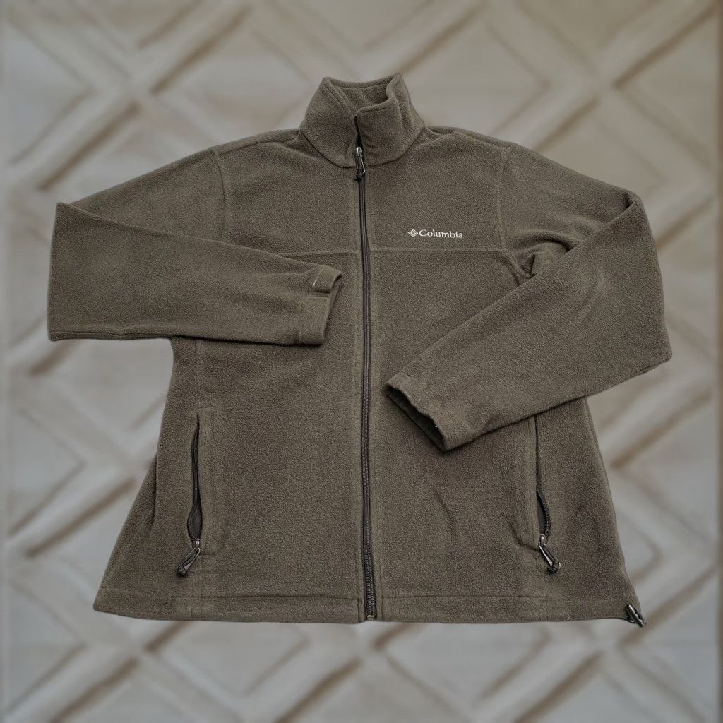 Vintage Columbia Steens Mountain Fleece Jacket Mens Small Brown Full Zip Outdoor Hiking Jacket Size US S / EU 44-46 / 1 - 1 Thumbnail