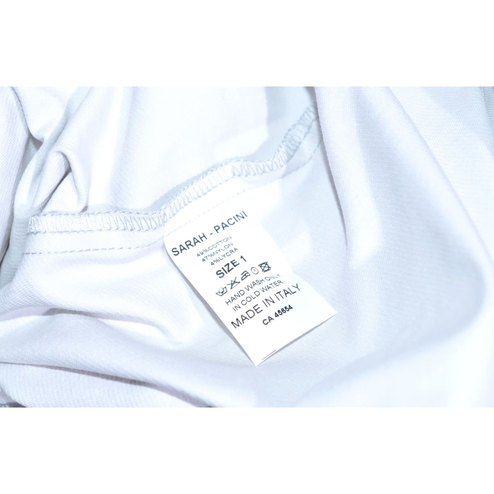 Sarah Pacini Sarah Pacini White Sleeveless Sheath Dress Belted V-Neck Italy Size S Ladies WomenWhite Sleeveless Sheath Dress Belted V-Neck Italy Size S Size S / US 4 / IT 40 - 8 Thumbnail