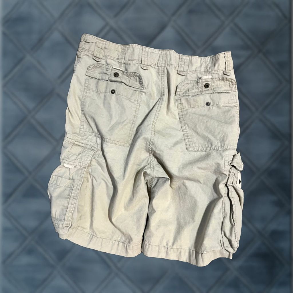 Chaps Chaps Men's Khaki Cargo Shorts Size 30 Regular Cotton Beige Cargo Shorts Mens 30 Beige Size US 30 / EU 46 - 1 Thumbnail