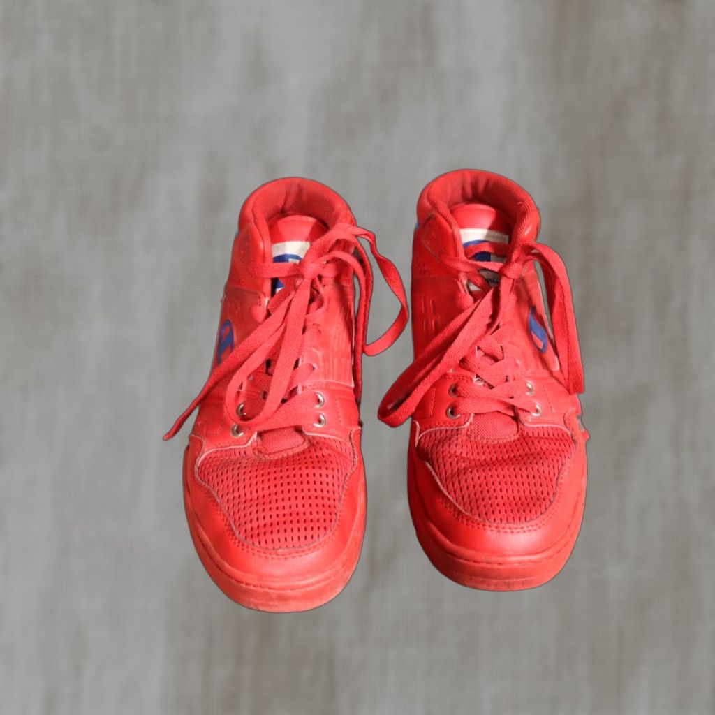 Champion Champion Men Sneaker 3 on 3 High Top Basketball Shoes Red 9.5 W CPS10301M Mens Shoes Basketball Red Size US XL / EU 56 / 4 - 1 Thumbnail