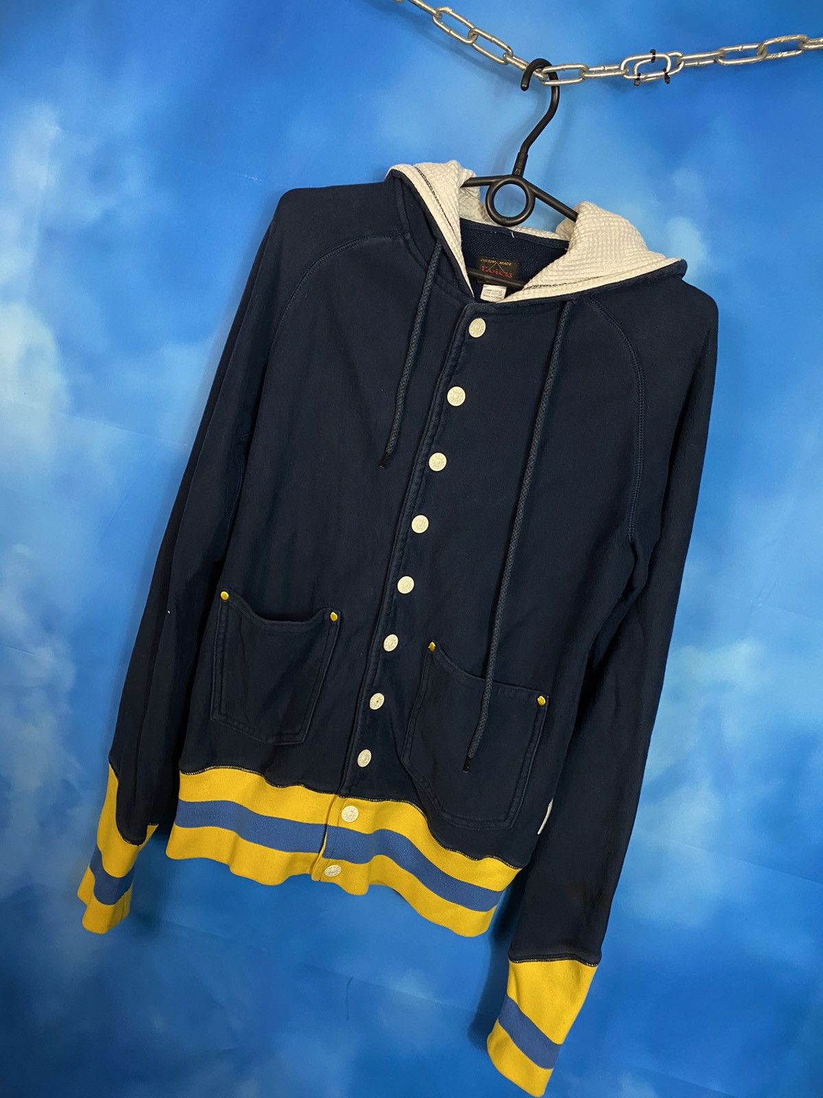 Evisu × Japanese Brand × Vintage RARE❗️ 90’s EVISU VINTAGE HOODIE Y2K Size US M / EU 48-50 / 2 - 4 Thumbnail