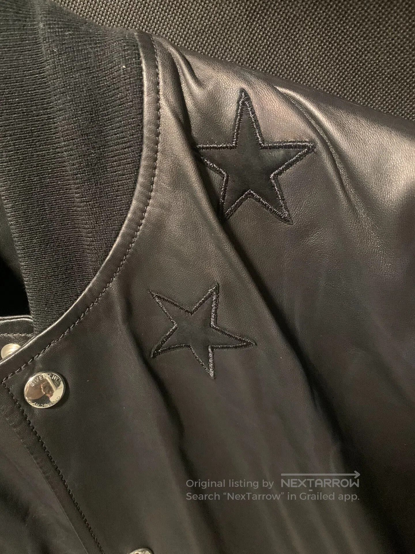 Givenchy givenchy classic star leather jacket size 48. Size US L / EU 52-54 / 3 - 3 Thumbnail