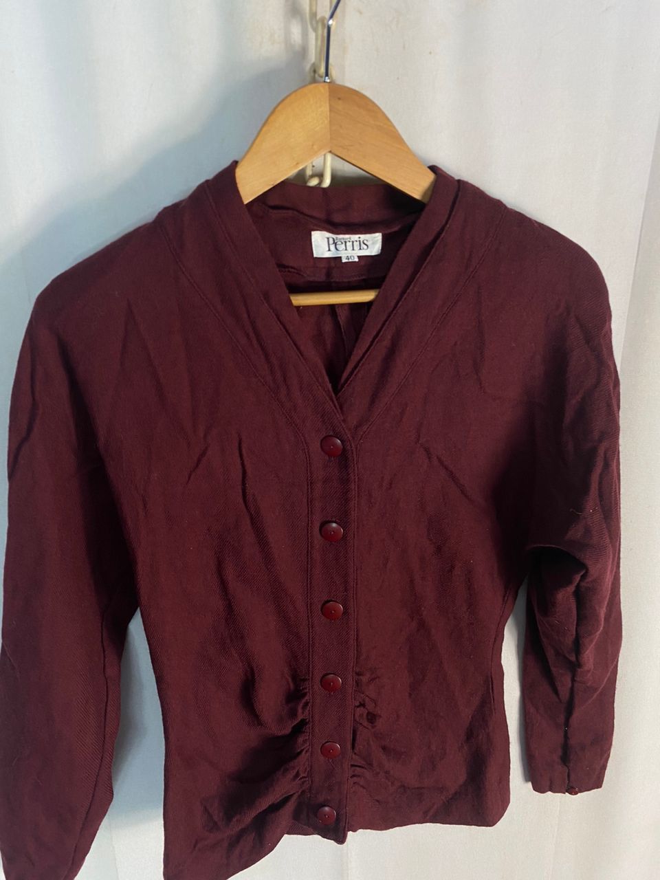 Designer × Vintage Vintage Bernard perris button up blouse shirt Size XS / US 0-2 / IT 36-38 - 5 Thumbnail