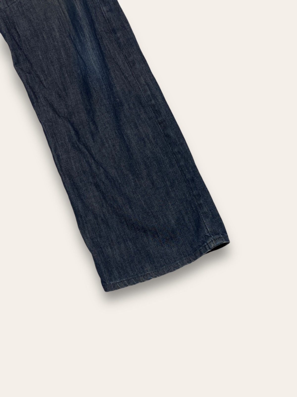 Armani Vintage ARMANI Dark Blue Denim Jeans Wide Baggy Y2K Size US 38 / EU 54 - 3 Thumbnail