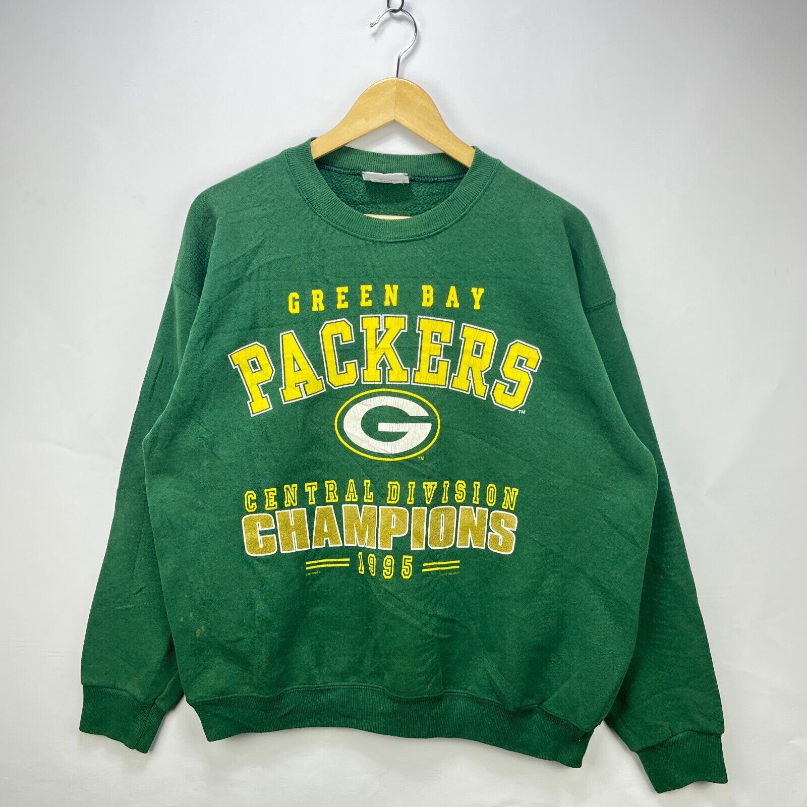 NFL × Vintage Vintage 90s Green Bay Packers Crewneck Large Made in USA NFL Size US L / EU 52-54 / 3 - 1 Thumbnail