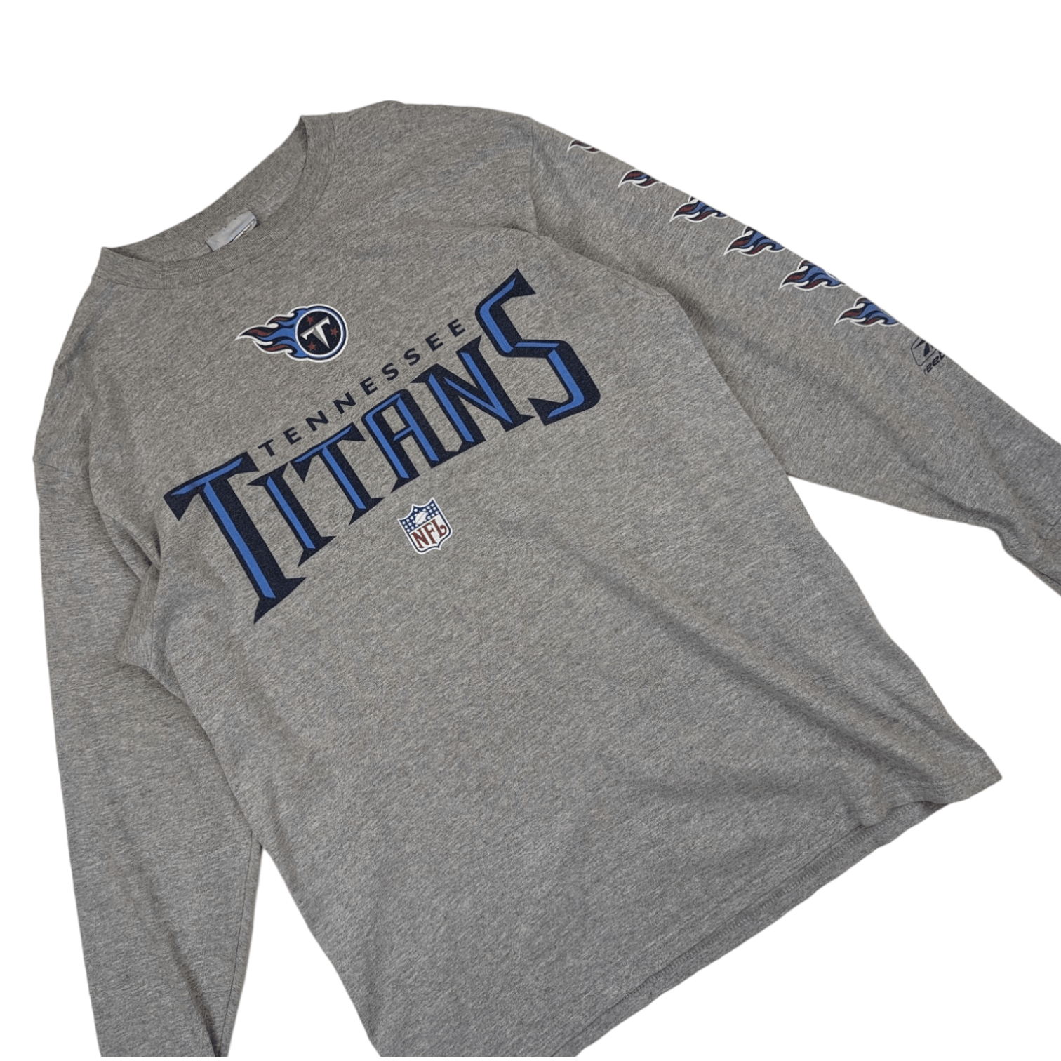 NFL Vintage 2000's REEBOK Tennessee Titans NFL Long Sleeve Tee Size US M / EU 48-50 / 2 - 3 Thumbnail
