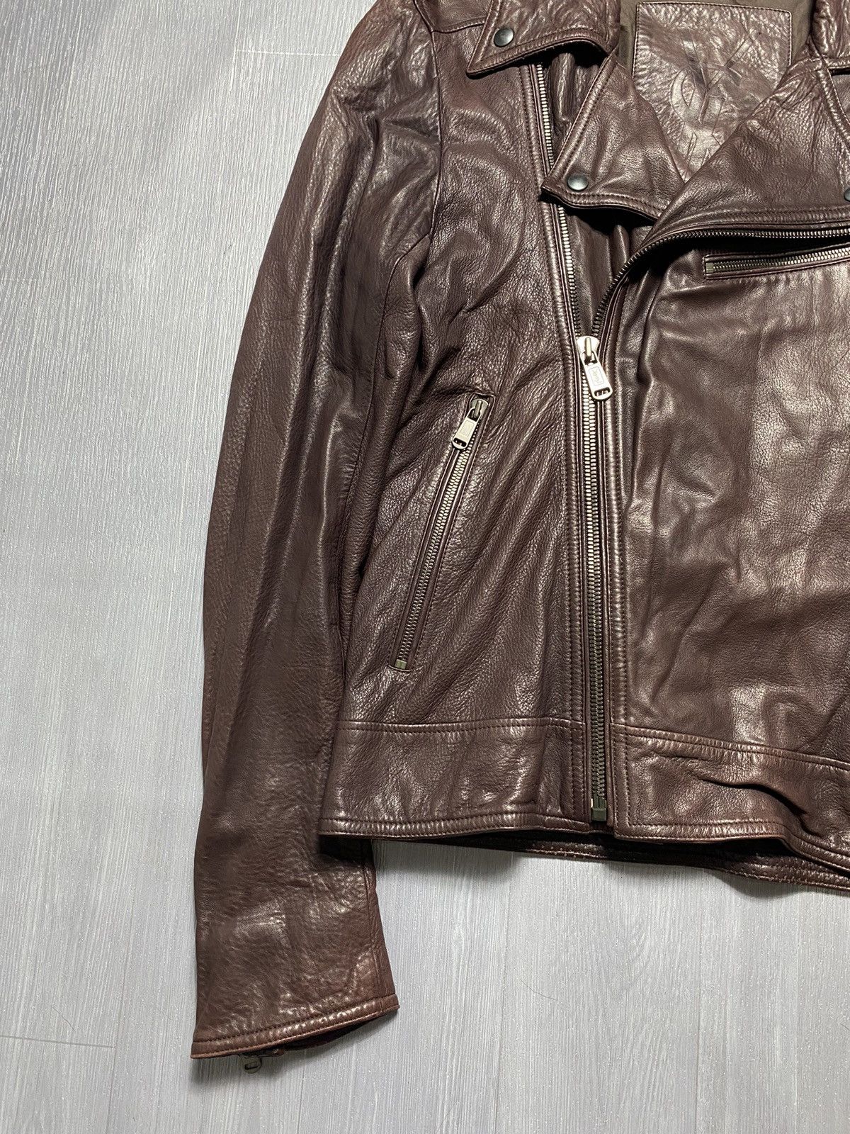 Yves Saint Laurent YSL - Tom Ford Leather Biker Jacket Size US M / EU 48-50 / 2 - 5 Thumbnail