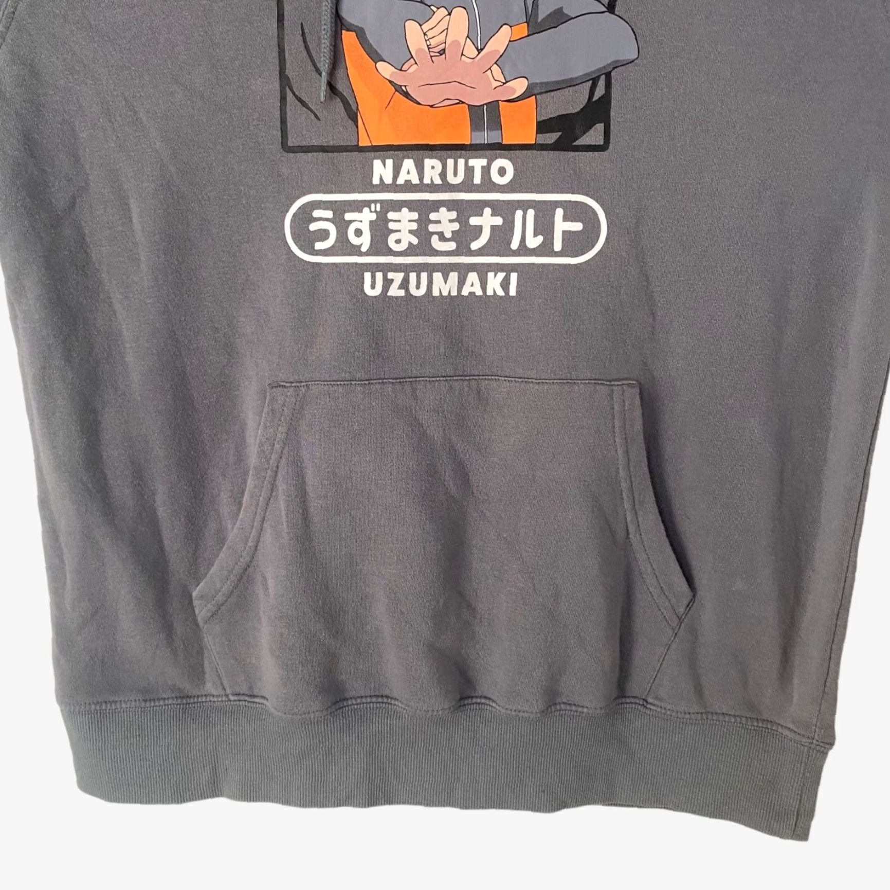 Vintage Naruto Shippuden Collection Hoodie Gray Mens Medium Anime Pullover Sweatshirt Size US M / EU 48-50 / 2 - 7 Thumbnail