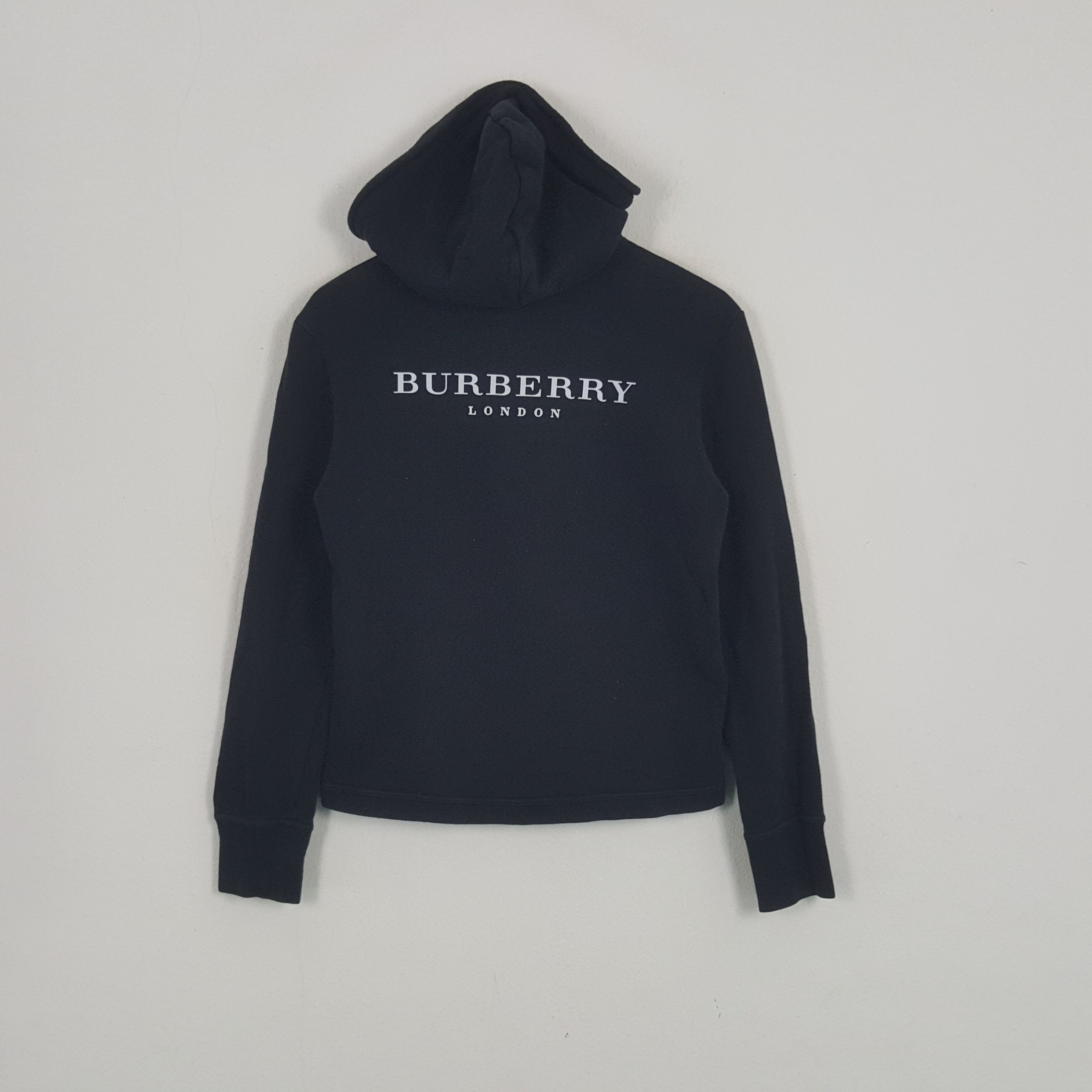 Burberry × Vintage Vintage Burberry London Blue Label Designer Hoodie Jacket Size S / US 4 / IT 40 - 1 Thumbnail