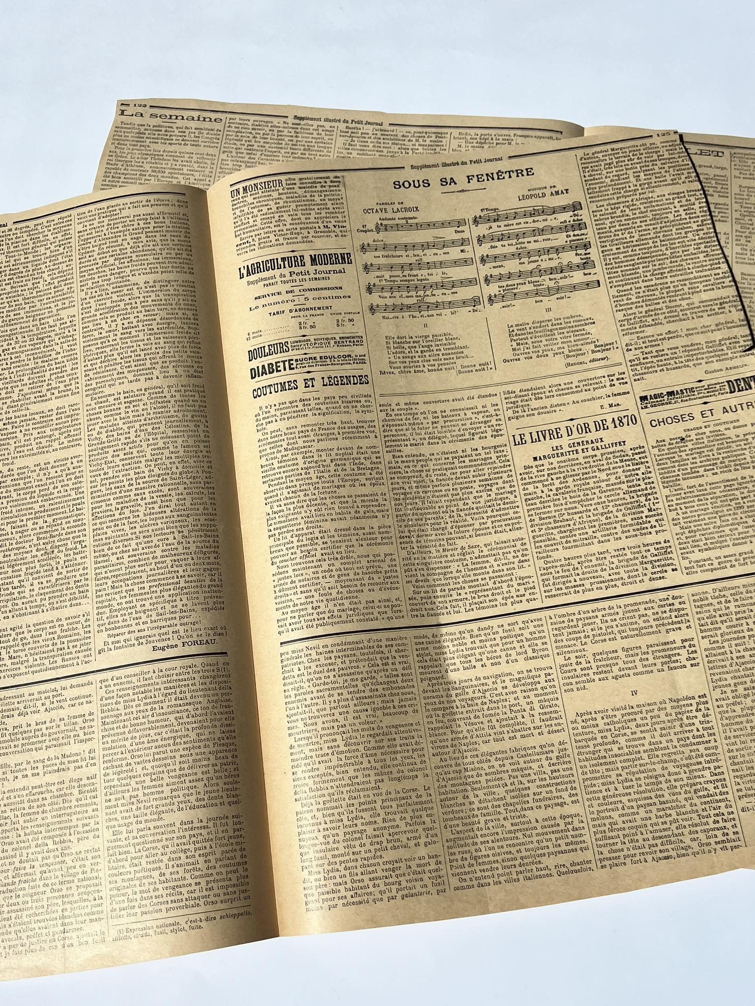 Other 1896 Le Petit Journal paper Newspaper France number 283 Size ONE SIZE - 5 Thumbnail