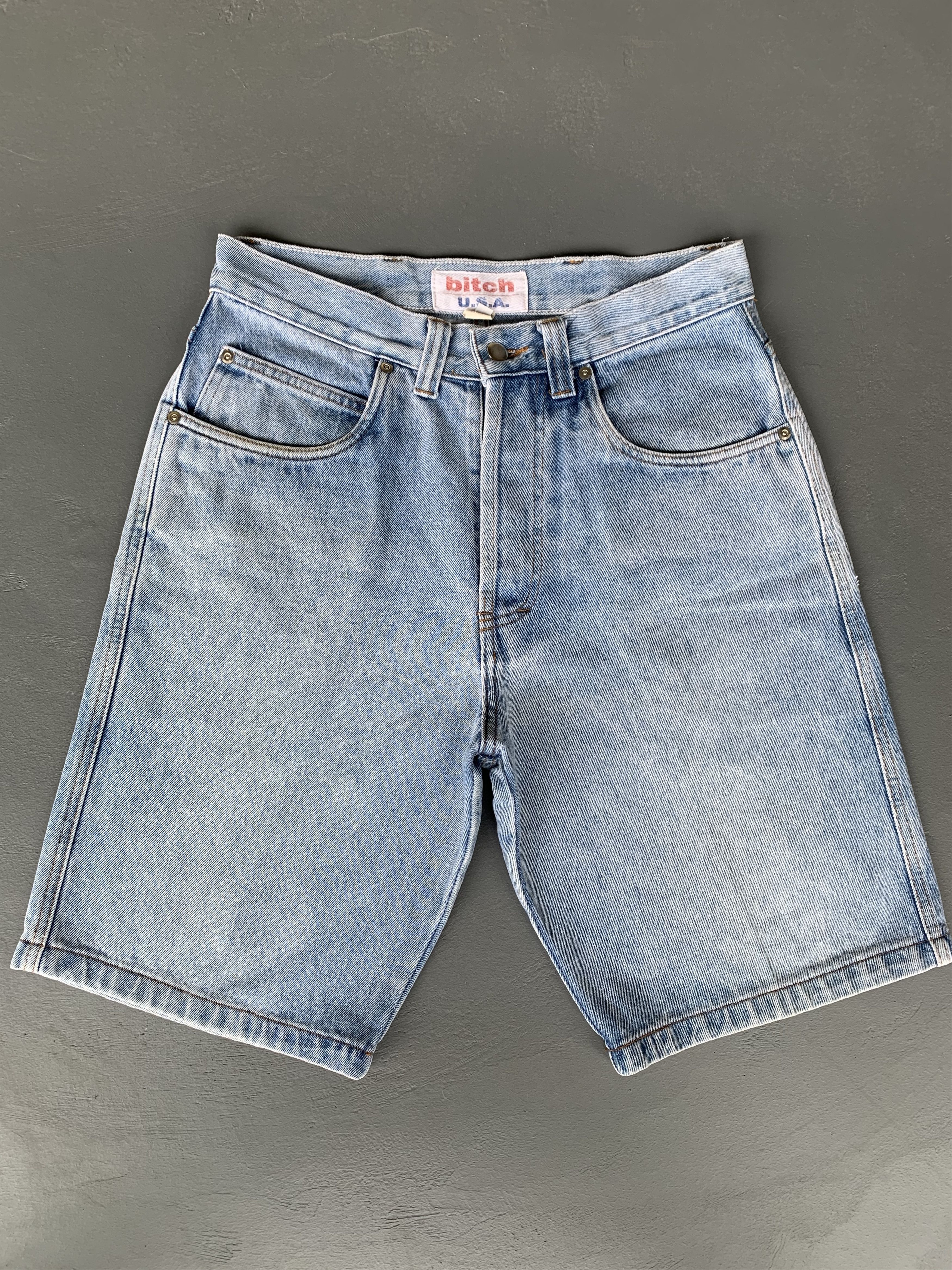 Girl Skateboards [SOLD] RARE vintage bitch skateboard short pants Size US 32 / EU 48 - 2 Thumbnail