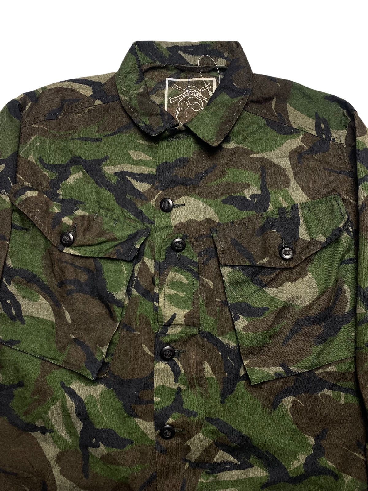 If Six Was Nine 1990s Raw Power - Lightweight Slant Pocket Camo Jacket Size US L / EU 52-54 / 3 - 5 Thumbnail