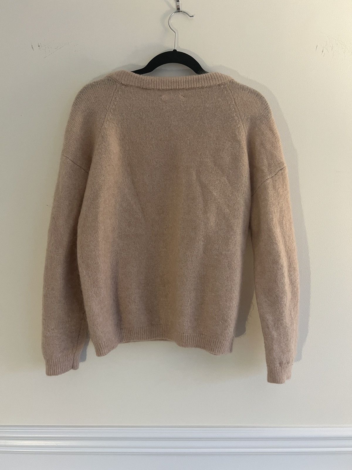 Acne Studios Acne Studios Pale Pink Mohair Sweater Size XS / US 0-2 / IT 36-38 - 2 Thumbnail