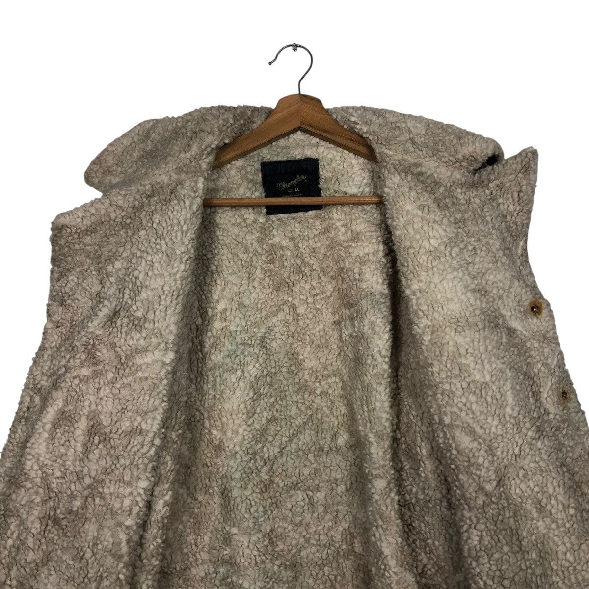 Wrangler 🔥VINTAGE CHORE CORDUROY JACKET WRANGLER BLANKET SHERPA Size US L / EU 52-54 / 3 - 16 Thumbnail