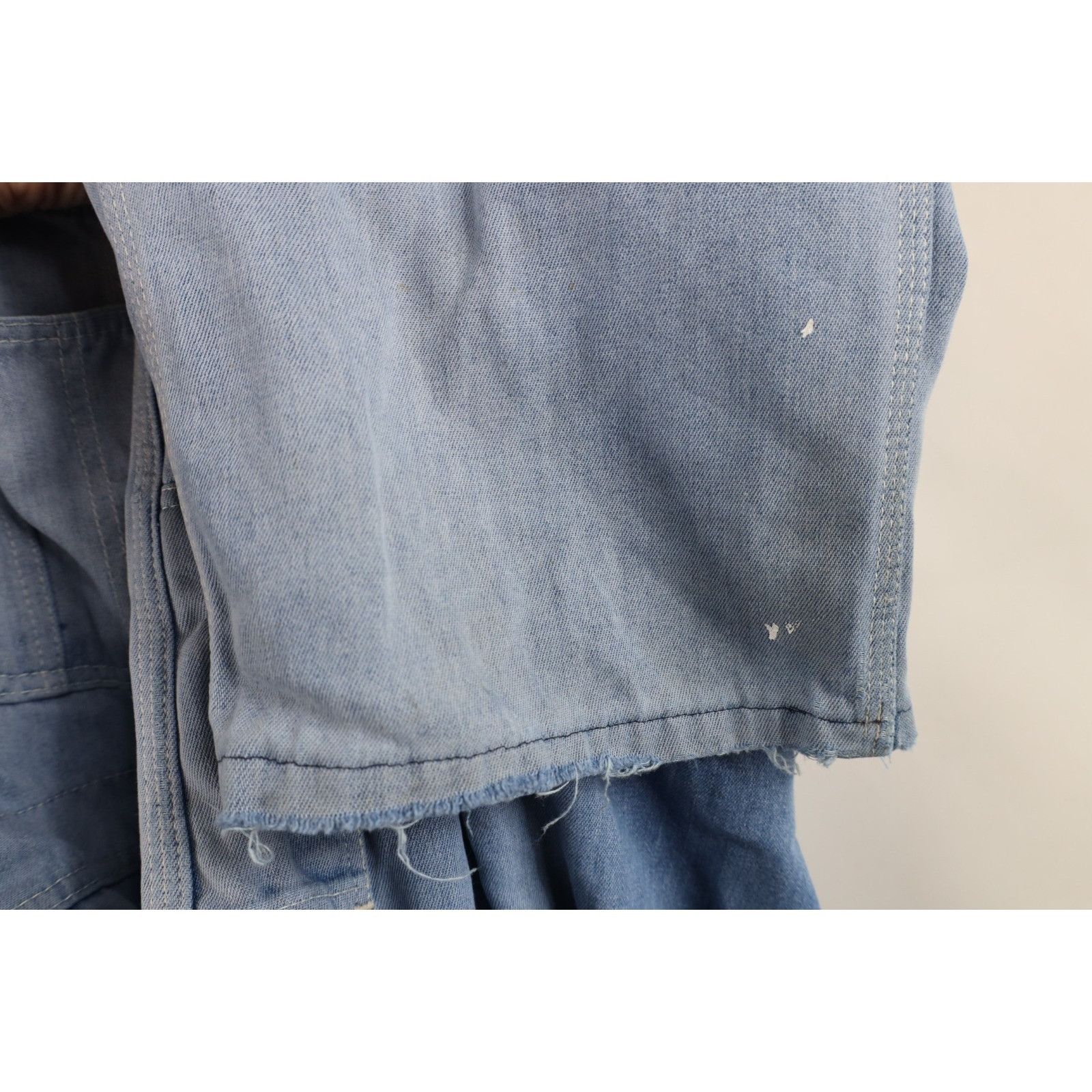 Vintage Vintage 60s 70s Streetwear Thrashed Denim Jean Overalls Size US 32 / EU 48 - 14 Thumbnail