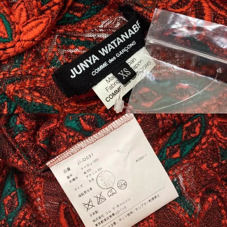 Comme Des Garcons Lace Asymmetric Dress