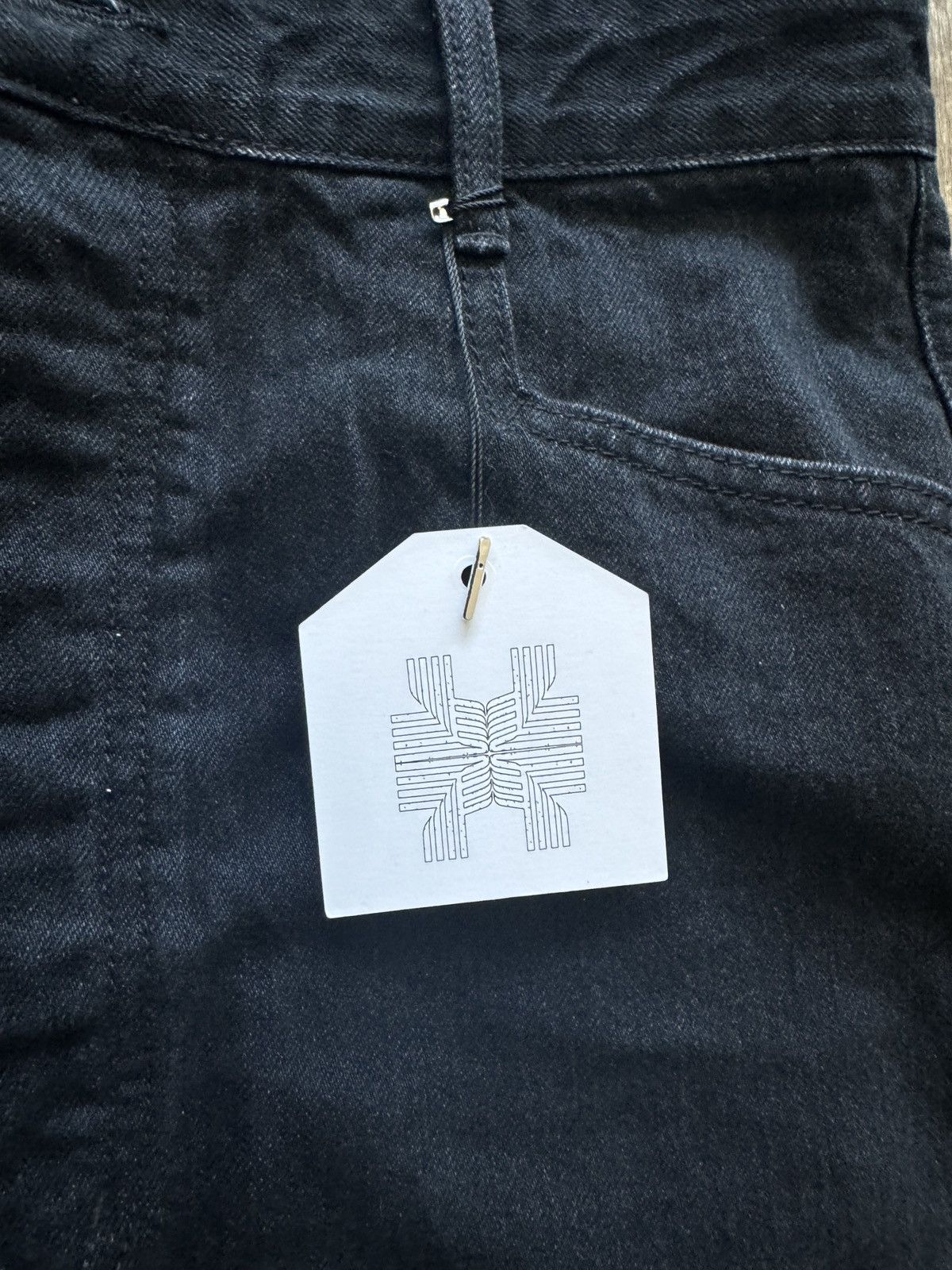 FFFPOSTALSERVICE BRAND NEW FFFPOSTALSERVICE Wide Damaged Denim Pants Size US 32 / EU 48 - 4 Thumbnail