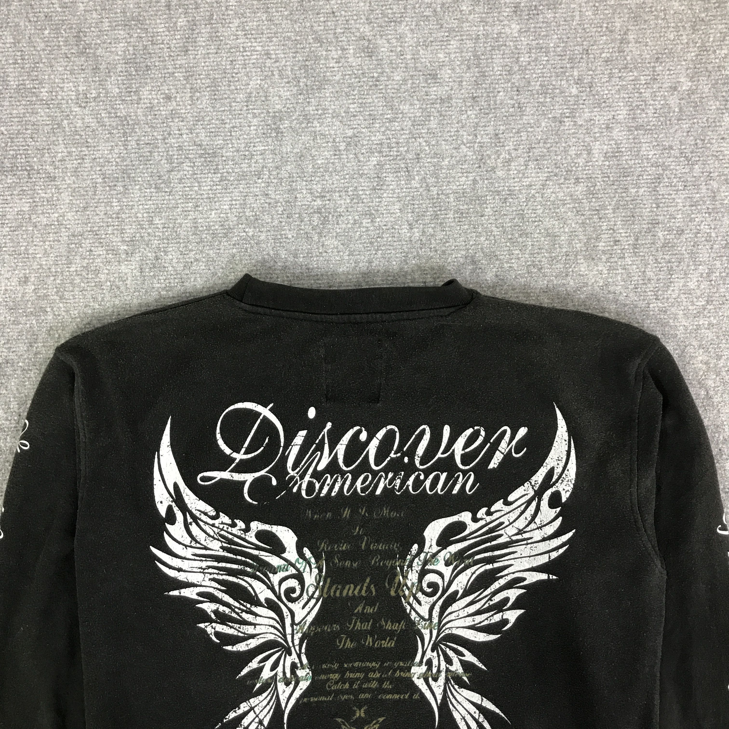 Japanese Brand MACATESTEC BLACK PUNK SWEATSHIRT K96B14 Size US L / EU 52-54 / 3 - 4 Thumbnail