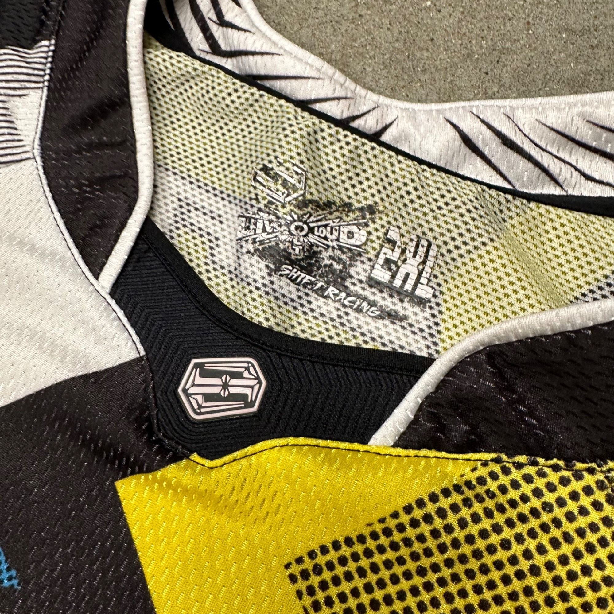 Vintage Vintage Y2K Shift Motocross Mesh Jersey Shirt Size US XXL / EU 58 / 5 - 3 Thumbnail