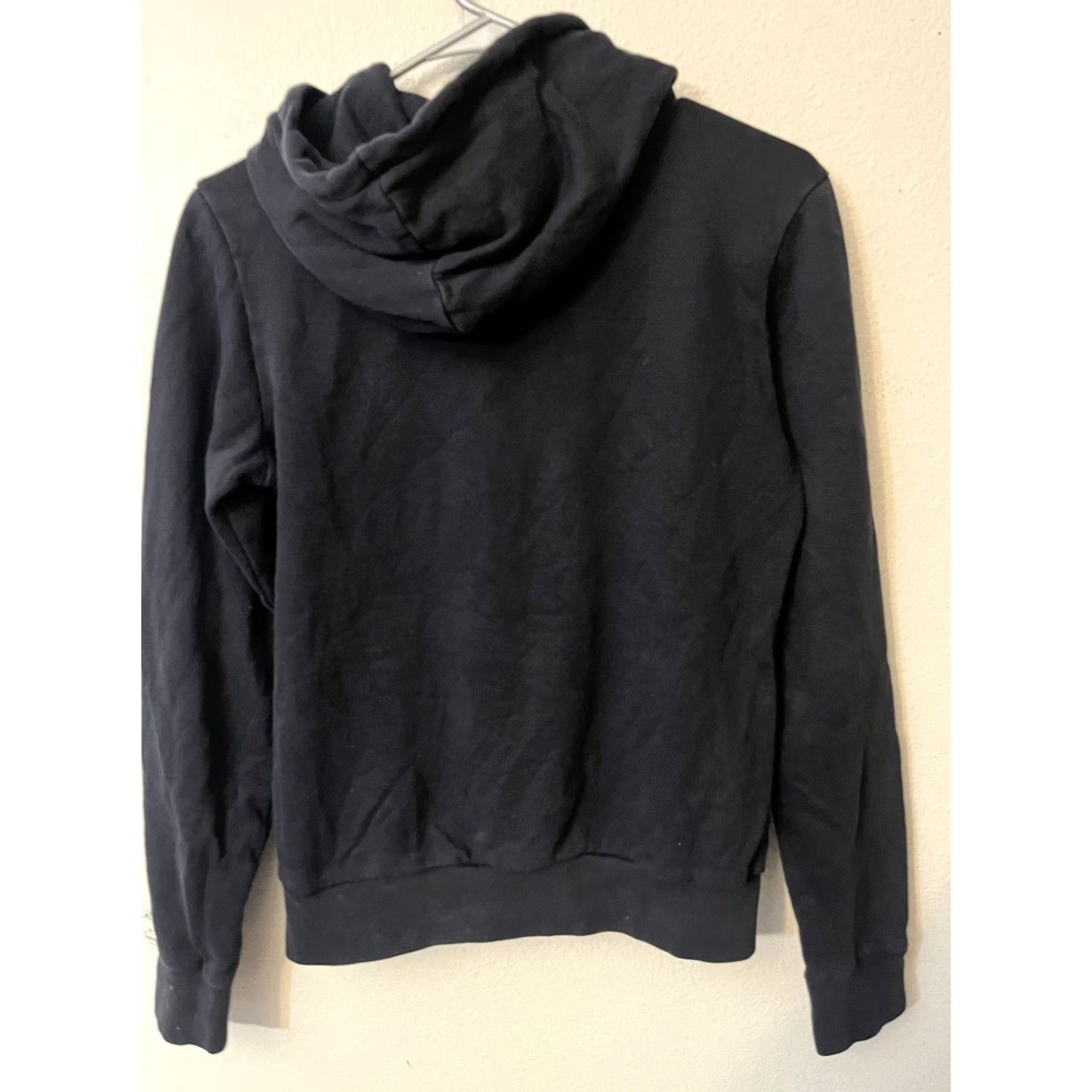 Nike Nike Classic Swoosh Hoodie Sweatshirt Black White Women's Size Small 361107 Size S / US 4 / IT 40 - 2 Thumbnail