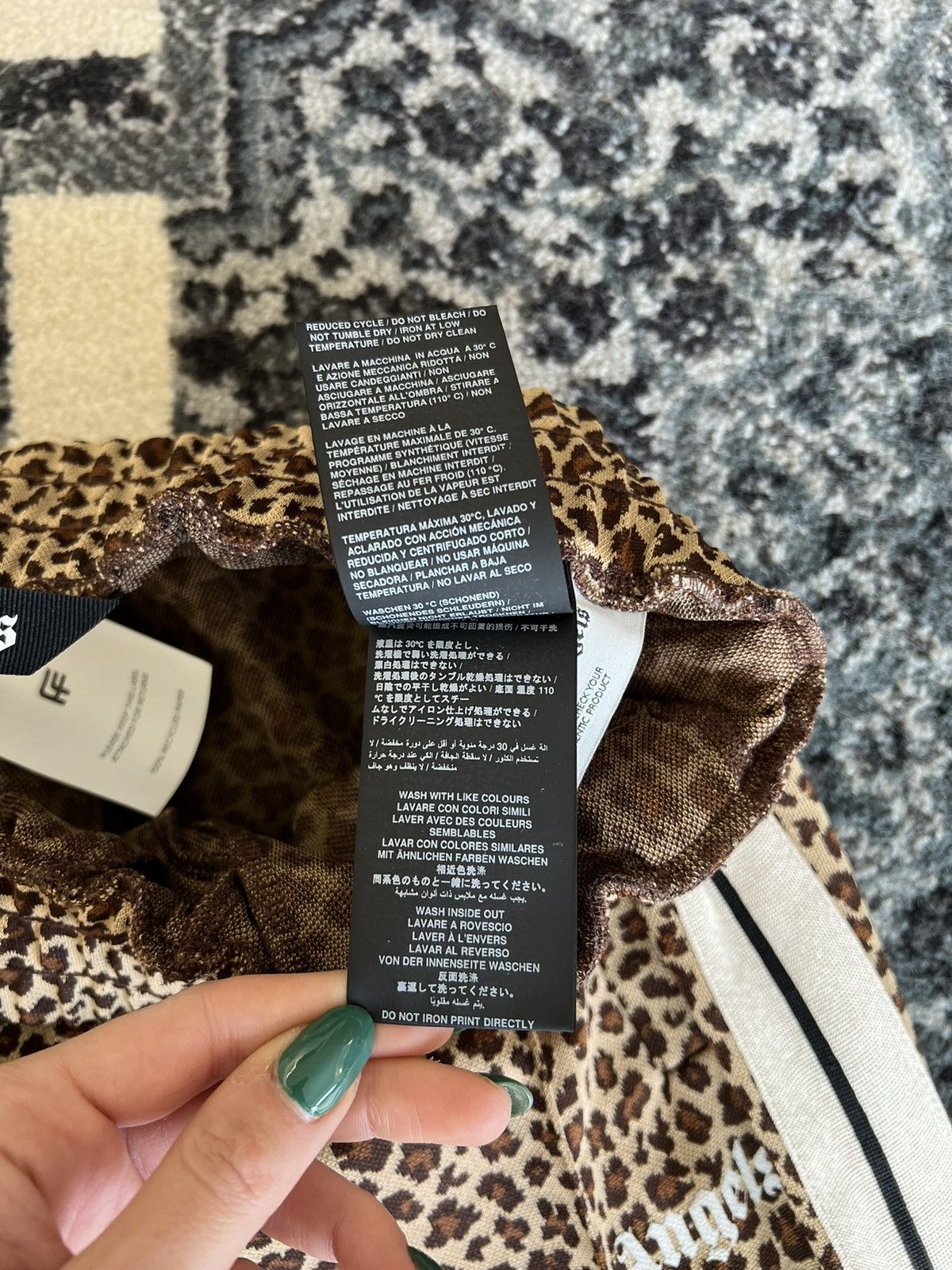 Palm Angels Palm Angels LEOPARD TRACK PANTS Size US 30 / EU 46 - 6 Thumbnail