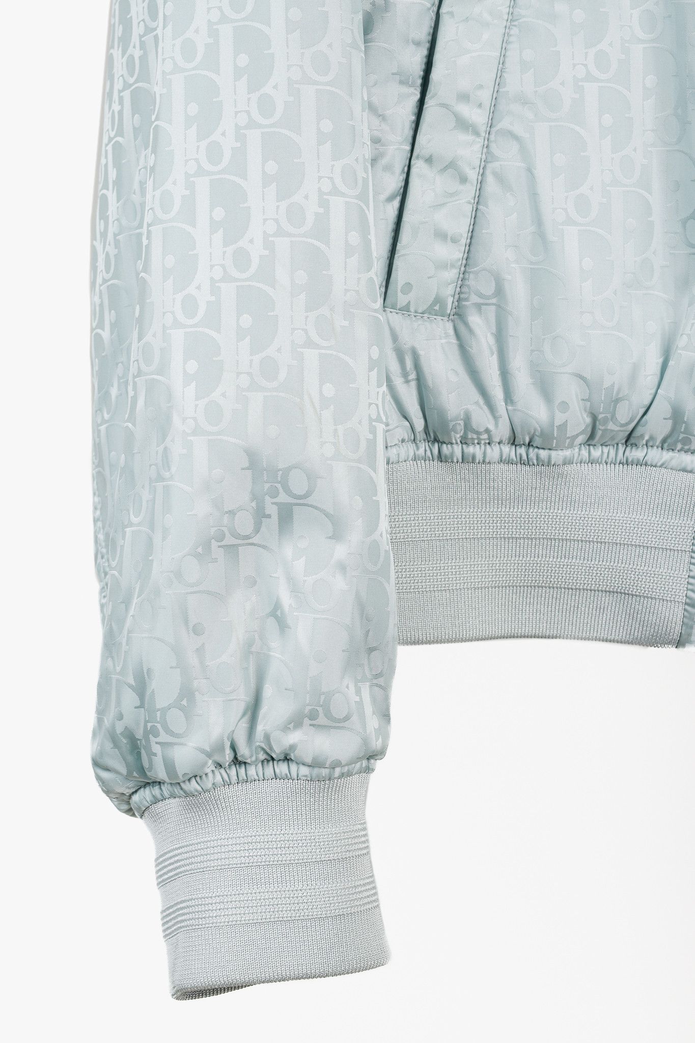 Dior Dior Reversible Gray Oblique Nylon Bomber Jacket Size US XL / EU 56 / 4 - 9 Thumbnail
