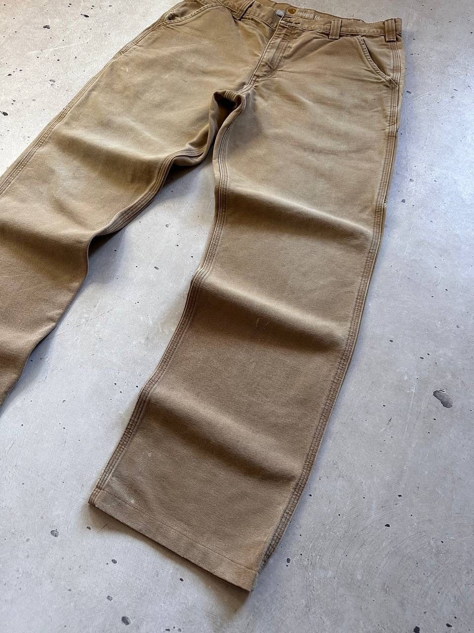 Carhartt × Vintage Carhartt Vintage Baggy Fit Faded Jeans Size US 34 / EU 50 - 8 Thumbnail