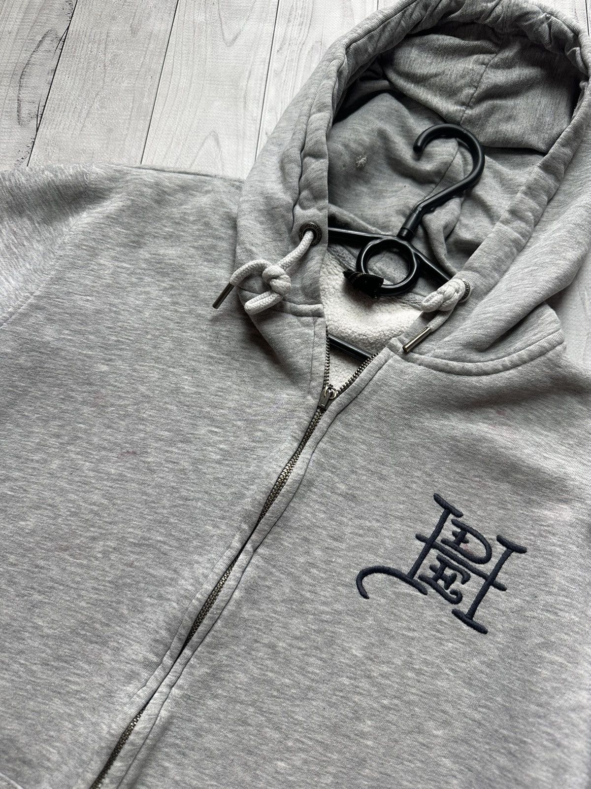 Ed Hardy × Vintage Vintage Ed Hardy zip hoodie rare logo size S distressed Size US S / EU 44-46 / 1 - 4 Thumbnail