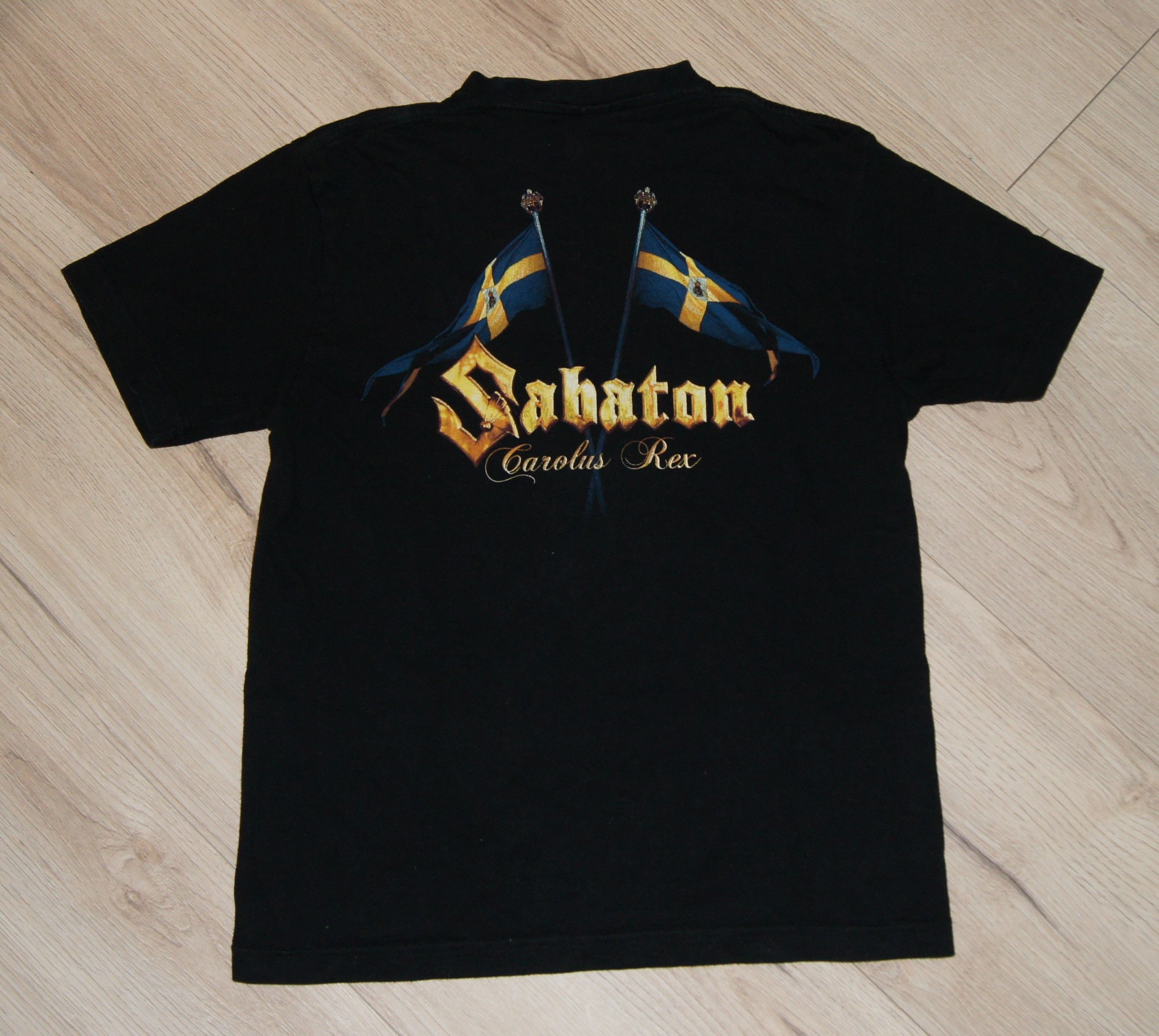 Band Tees × Vintage Sabaton Carolus Rex Rock Metal T-Shirt Size S Vintage Band Size US S / EU 44-46 / 1 - 3 Thumbnail