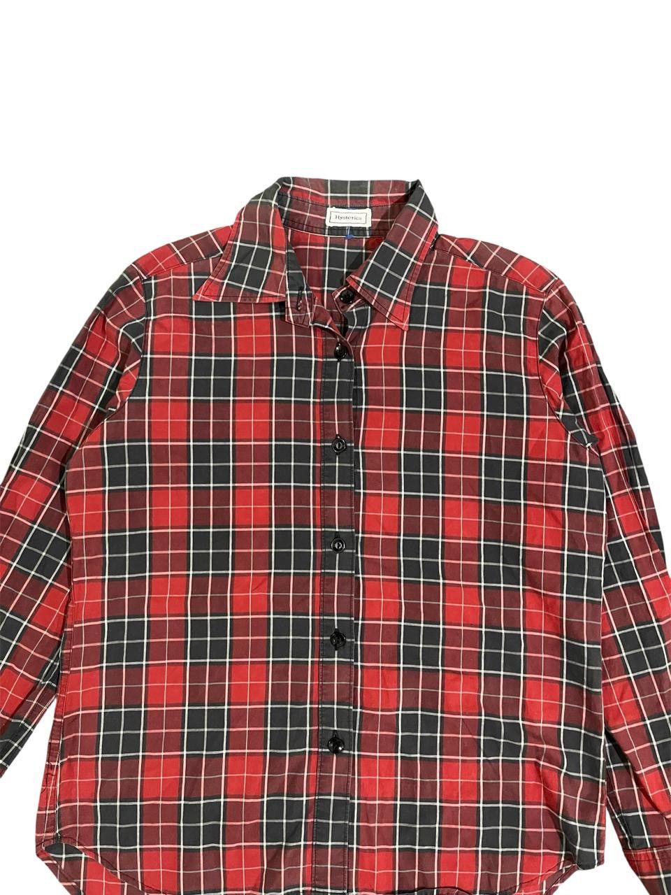 Hysteric Glamour Hysteric Glamour Check Red Shirt Size M / US 6-8 / IT 42-44 - 3 Thumbnail