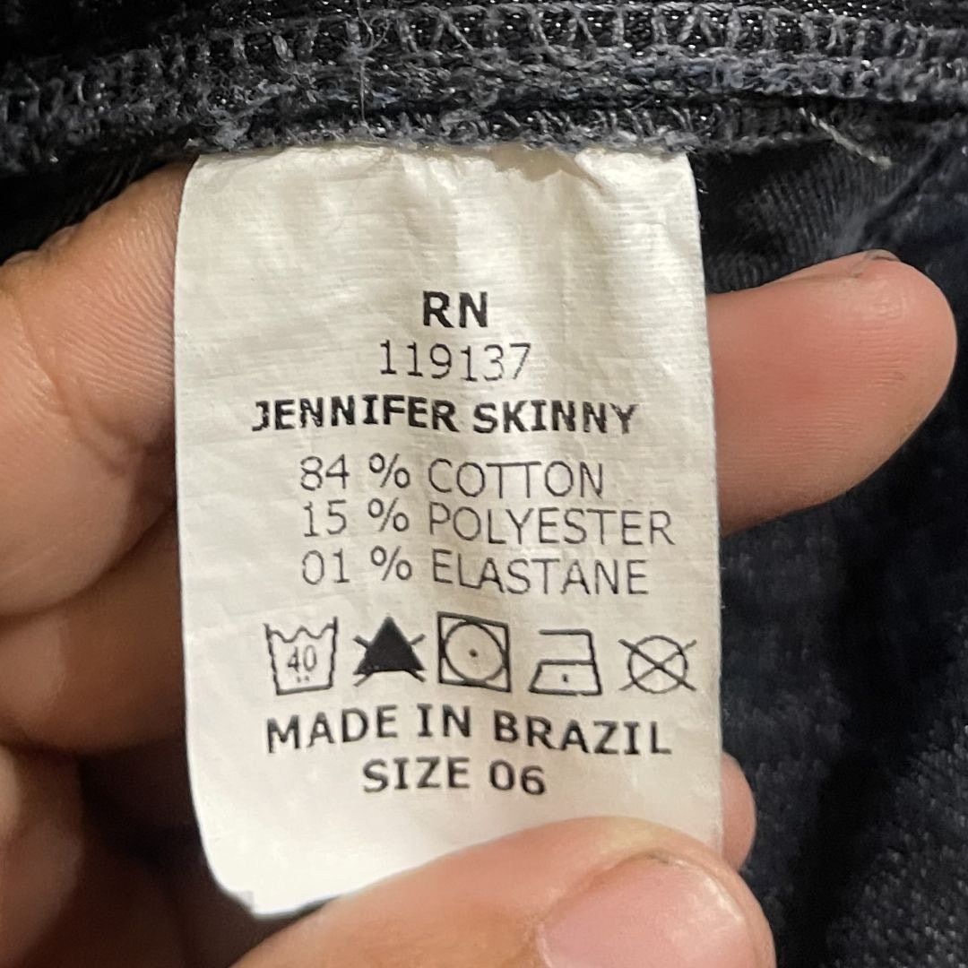 Other Beija Flor Denim Stretch Jeans 6 Made in Brazil Classy Chic Size 28" / US 6 / IT 42 - 4 Thumbnail