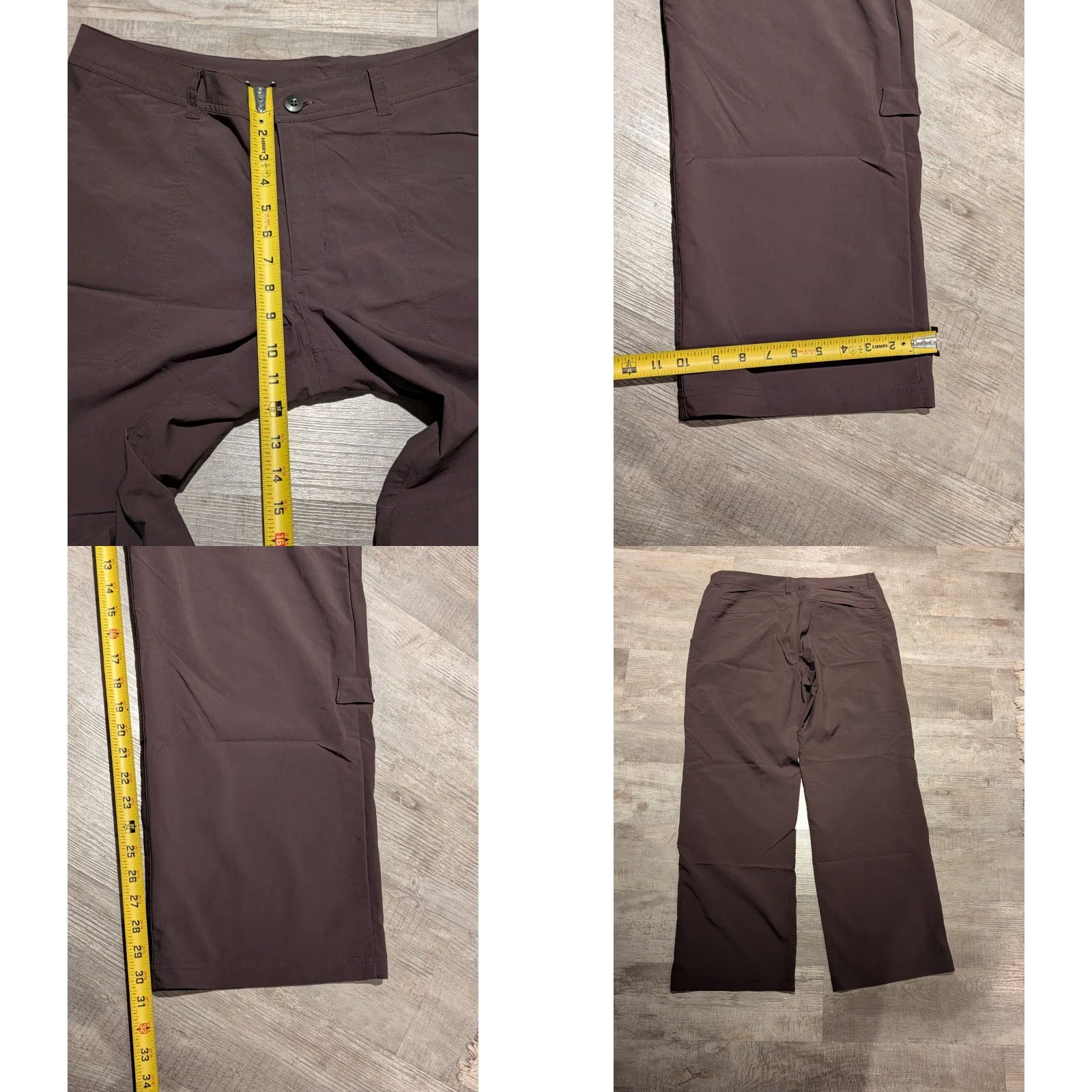 Patagonia Patagonia Pants Outdoor 14 Women's Inter-Continental Khakis Nylon Polyester Lightweight Pockets Hiking Greenish Gray 31 Inseam Regular Straight Size 36" / US 14 / IT 50 - 8 Thumbnail