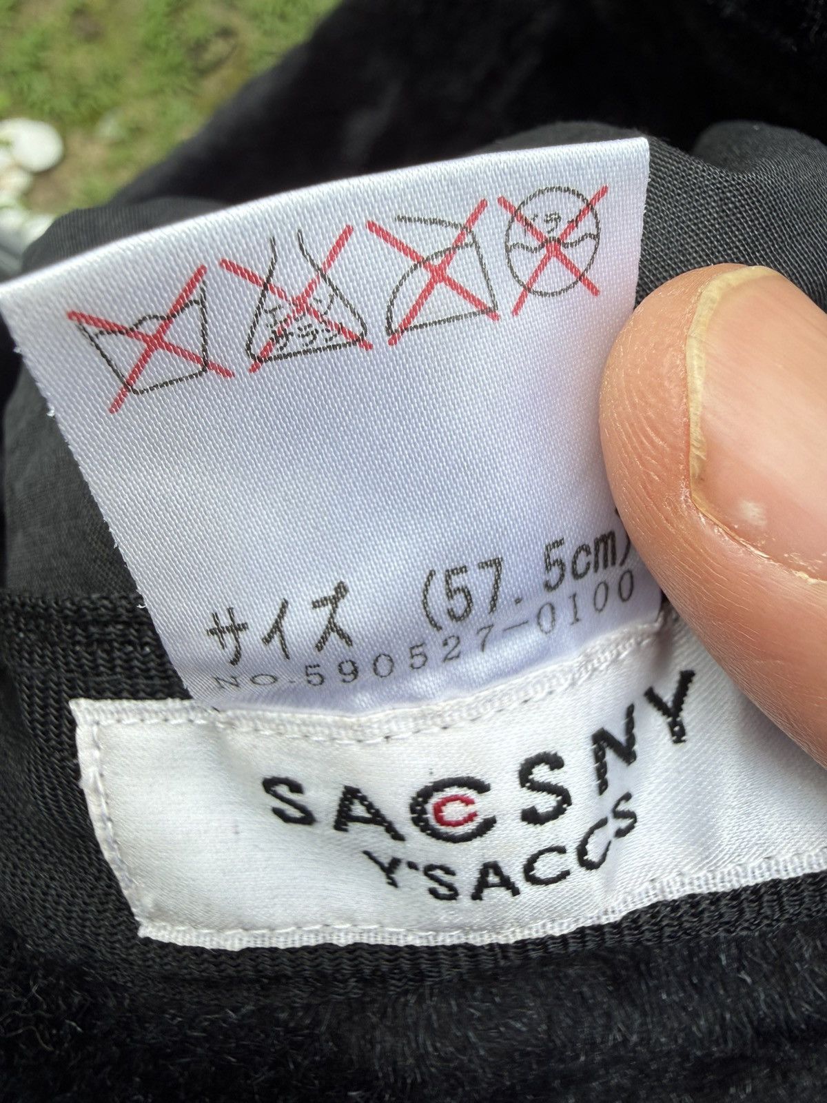 Yohji Yamamoto VINTAGE VELVET Y’SACCS by Yohji Yamamoto black Bucket Hat Size ONE SIZE - 8 Thumbnail