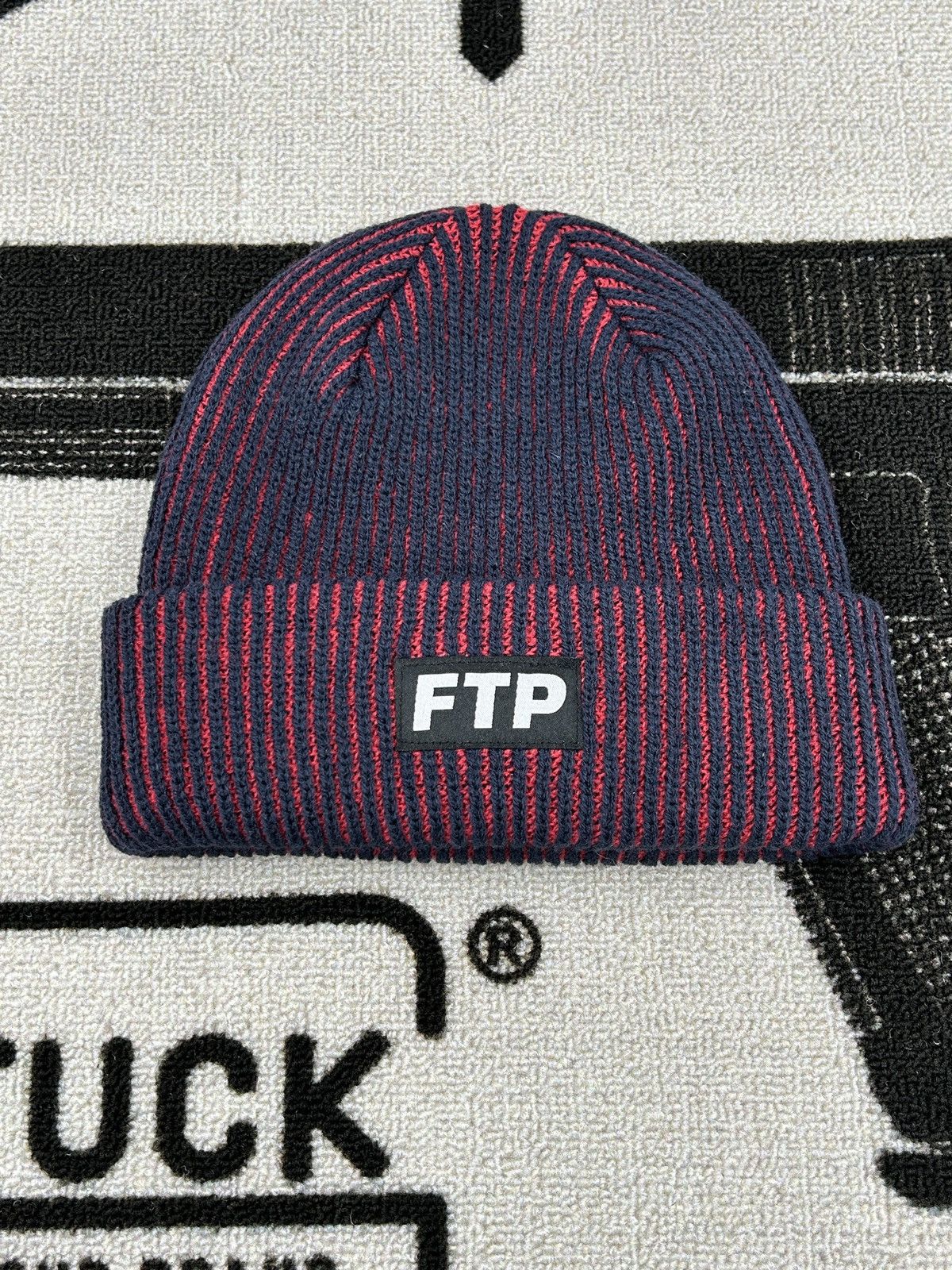 Fuck The Population Fuck the Population TwoTone Beanie Size ONE SIZE - 1 Thumbnail