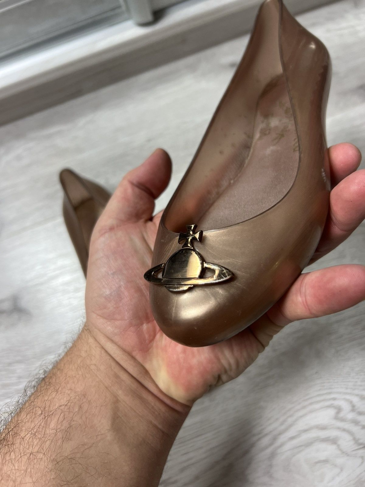 Melissa × Vivienne Westwood Vivienne Westwood × Melissa Anglomania Ballet Flats Sz 35/36 Size US 5.5 / IT 35.5 - 8 Thumbnail