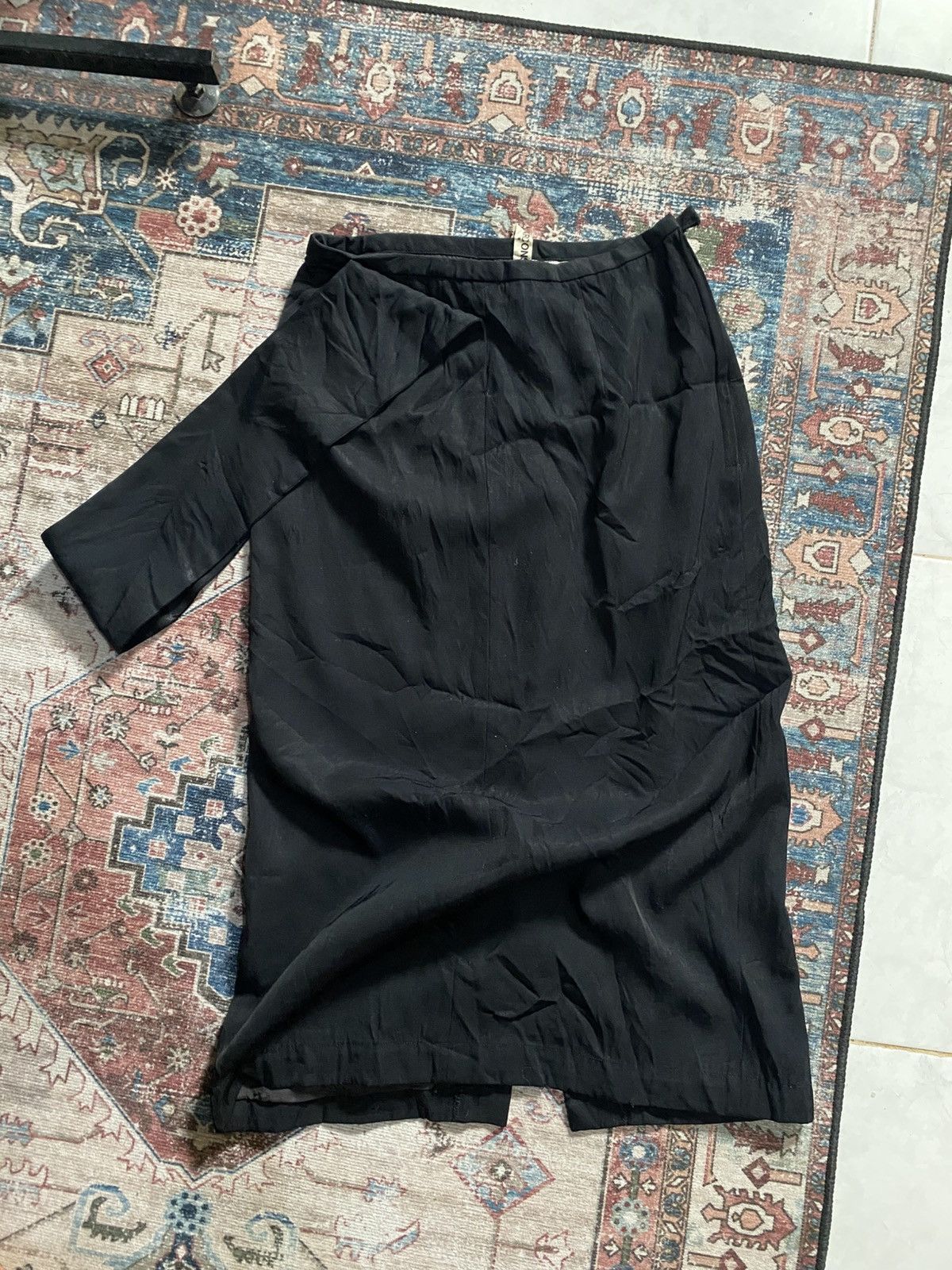 Comme des Garcons Comme des Garcons AD1989 Midi Skirt black Size 26" / US 2 / IT 38 - 8 Thumbnail