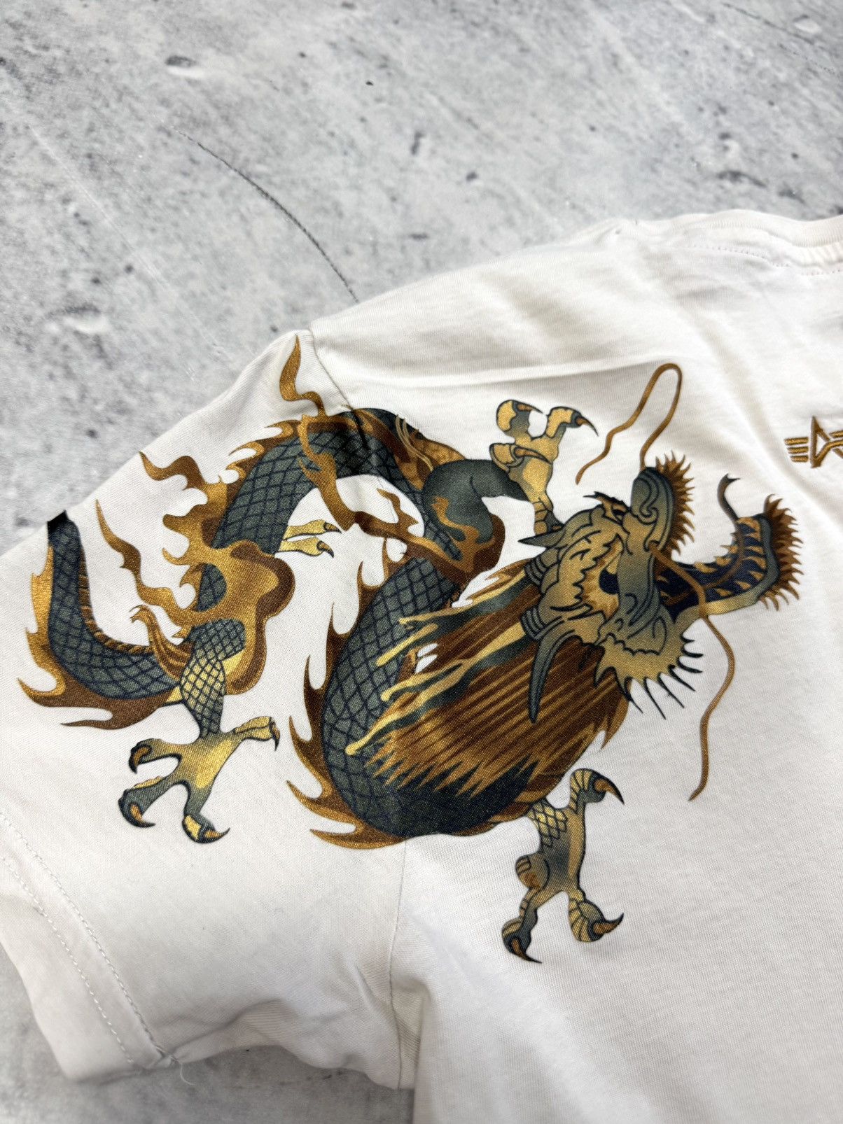 Alpha Industries Alpha industries awesome avant garde style tee Size US M / EU 48-50 / 2 - 3 Thumbnail