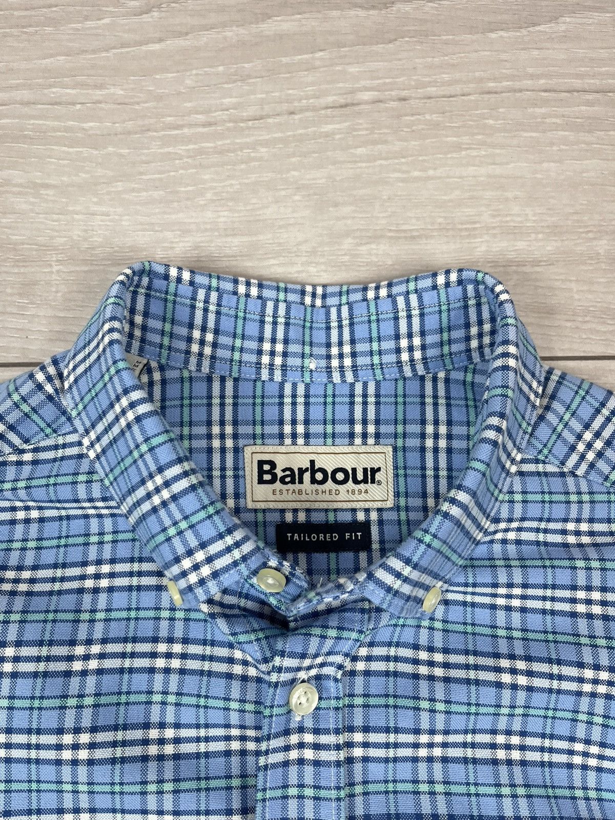Barbour Barbour Highland 22 Tailored Oxford Checkered Shirt Size US M / EU 48-50 / 2 - 8 Thumbnail