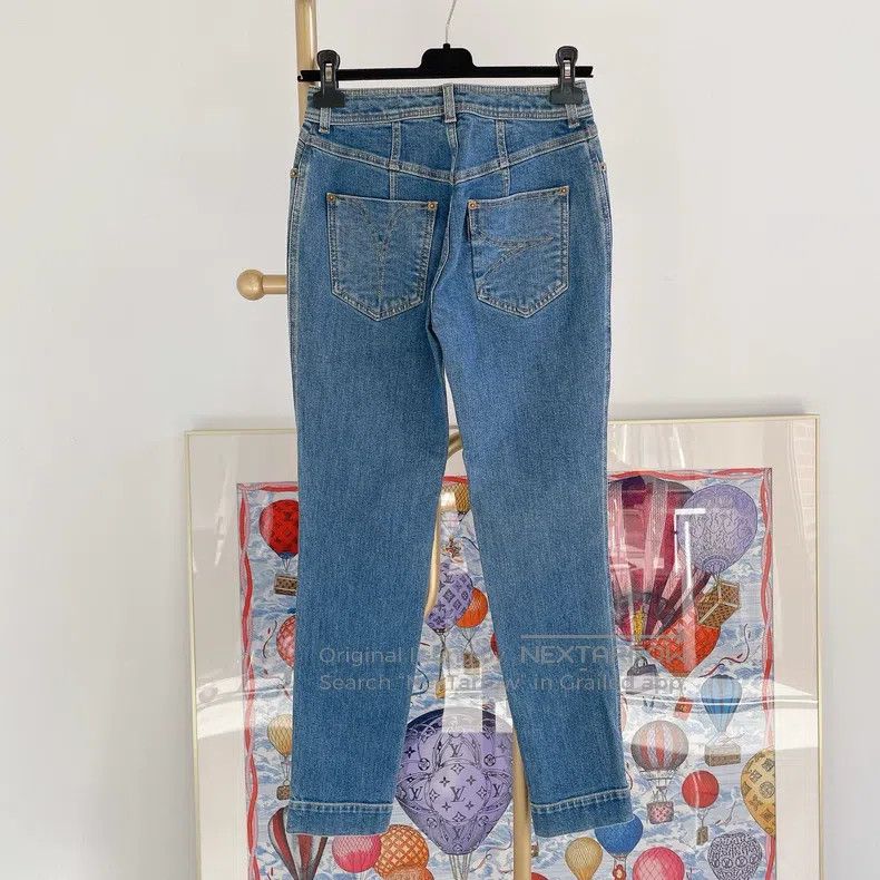 Louis Vuitton Louis Vuitton Blue Jeans Size US 38 / EU 54 - 2 Thumbnail