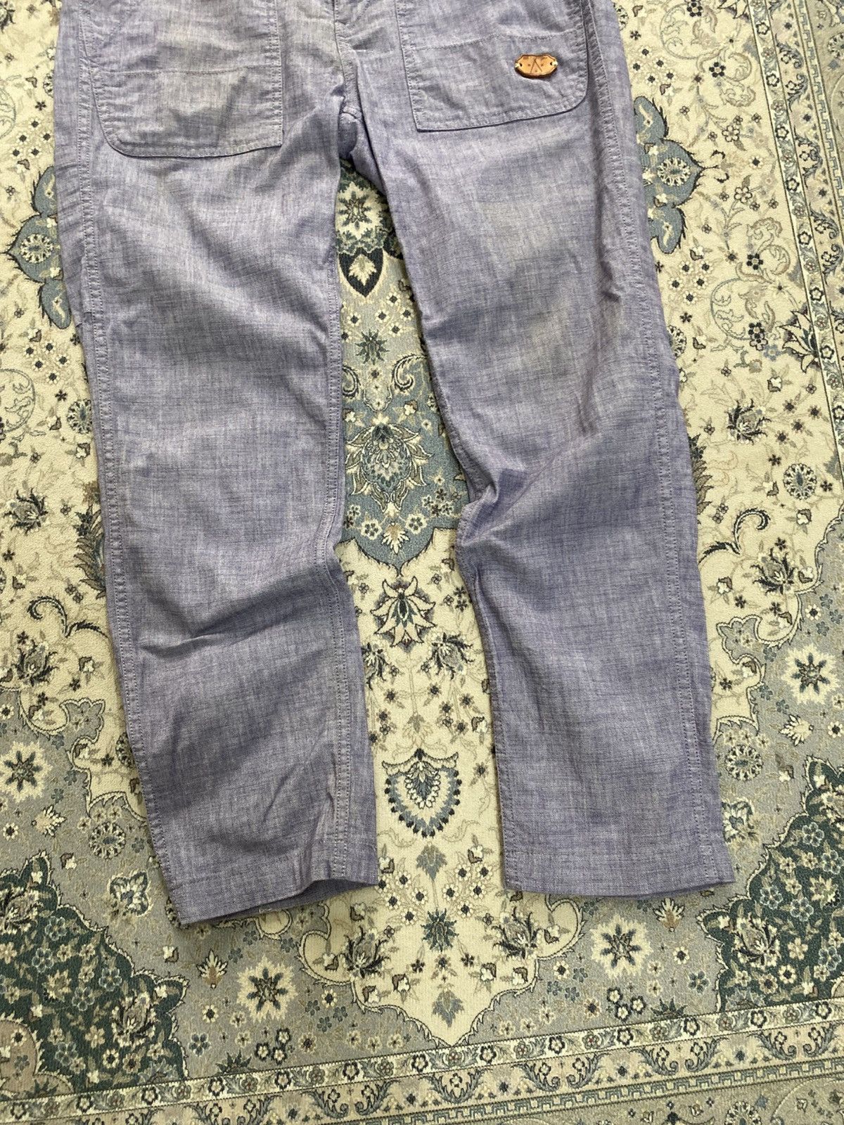 Japanese Brand HAKU JAPAN LINEN PANTS LGB HYSTERIC Size US 35 - 3 Thumbnail