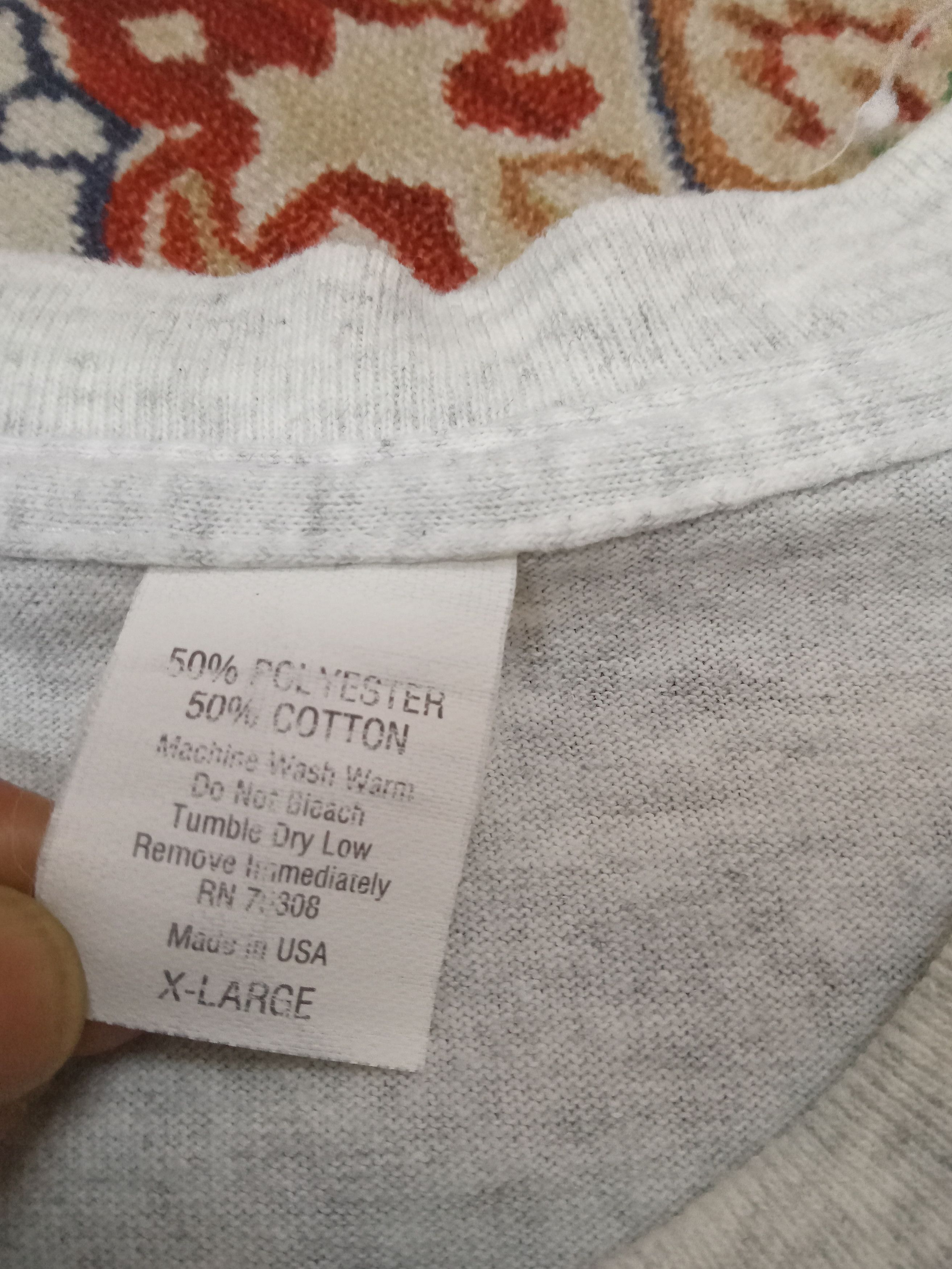 Vintage Vintage Unbrand Rare Funny Wording Distressed T Shirt Size US XL / EU 56 / 4 - 3 Thumbnail