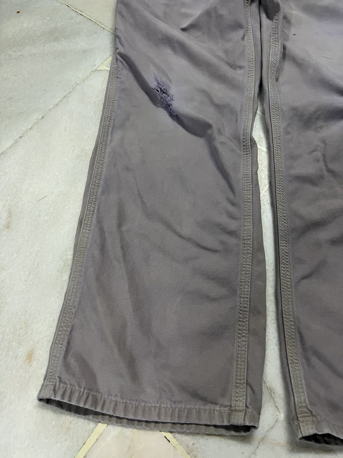 Carhartt 💥Baggy💥90’s Vintage Carhatt Carpenter Distressed Pants Size US 32 / EU 48 - 3 Thumbnail