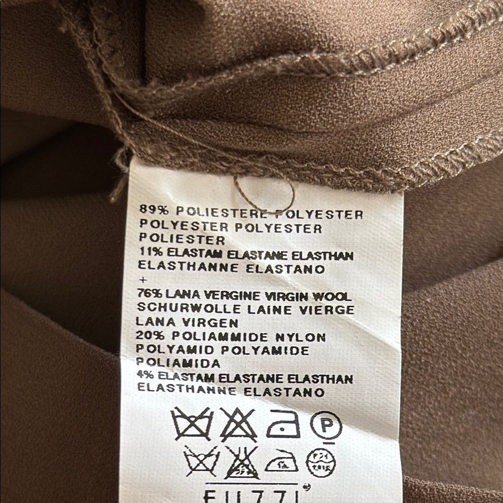 Other Pier Antonio Gaspari Women’s 40/8 Tan and Black Sheath Dres Size M / US 6-8 / IT 42-44 - 5 Thumbnail