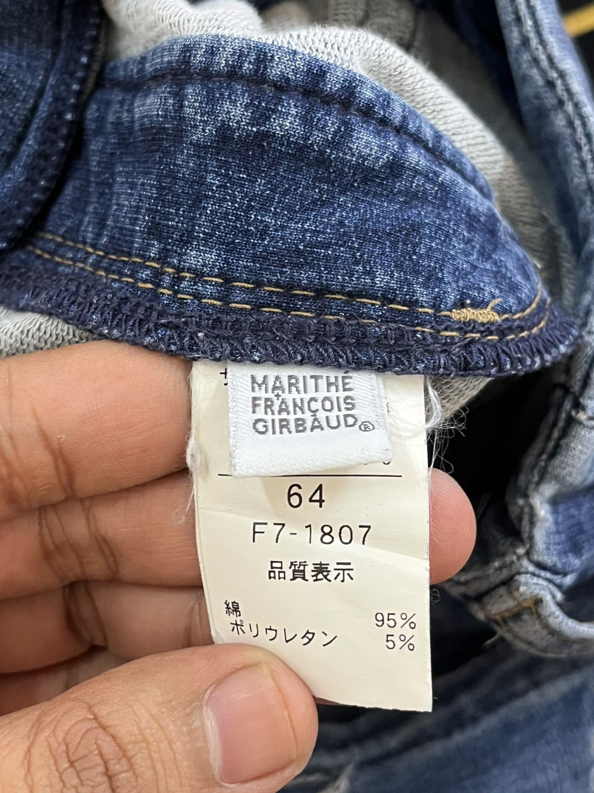 Hysteric Glamour × Marithe + Francois Girbaud × Yasuyuki Ishii Vintage Le Jean Marithe Francois Girbaud Strectchable Jean Size US 31 - 13 Thumbnail