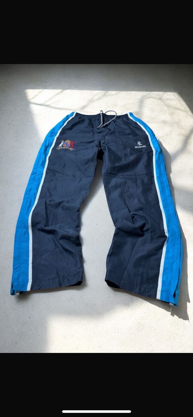 Other Kukri Trackpants (M) – Rare Pasha Style | Dark Blue| Vintage Size US 30 / EU 46 - 1 Thumbnail