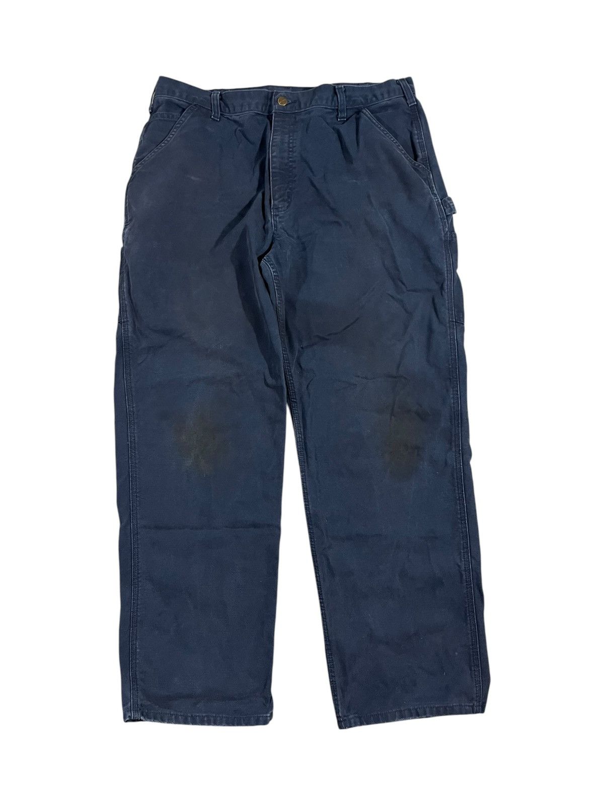Carhartt Carhartt B11 MDT Work Pants Faded Blue Size US 38 / EU 54 - 1 Thumbnail