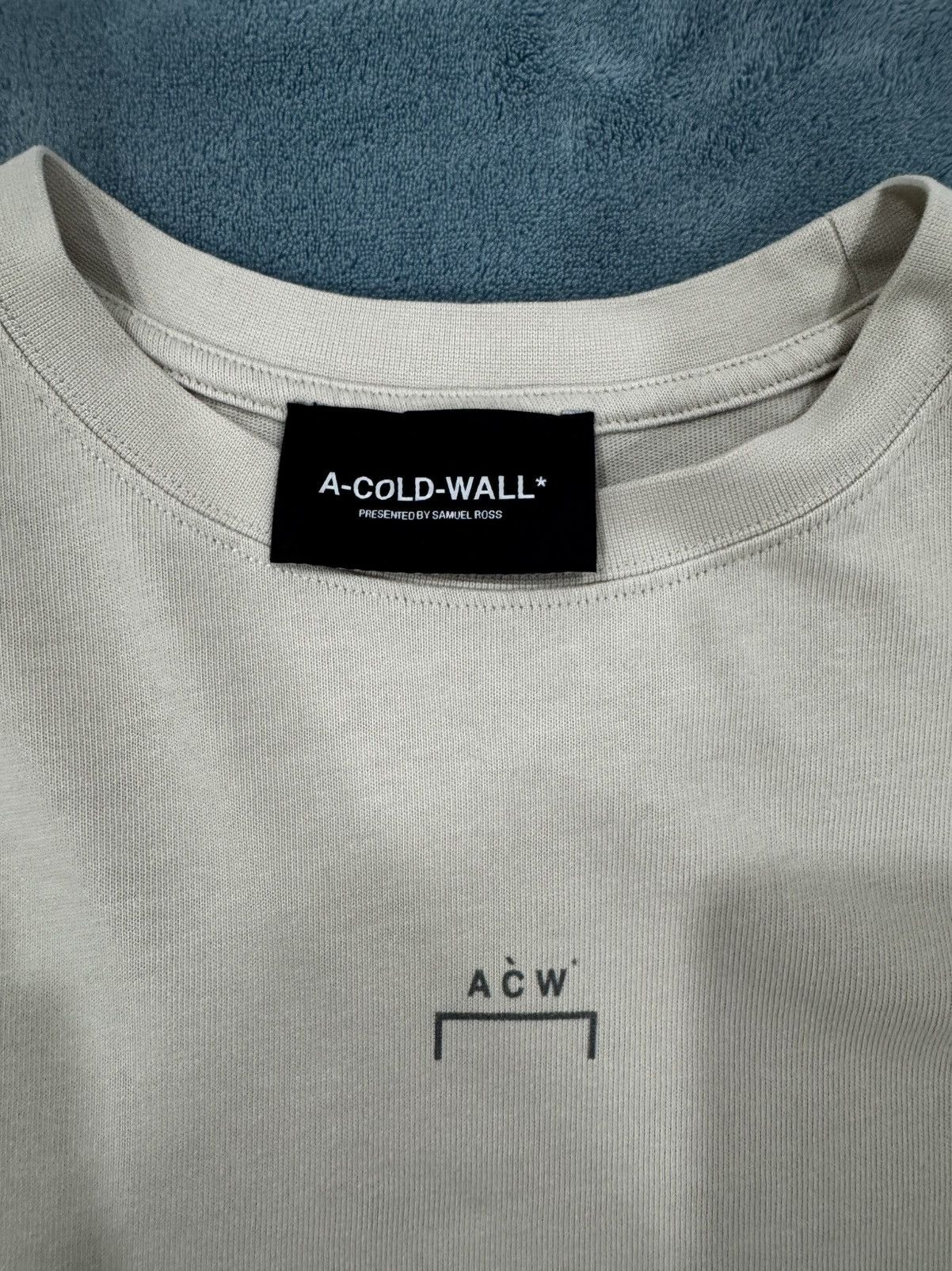 A-COLD-WALL* A-Cold-Wall*, Beige Long Sleeve Tee Size US M / EU 48-50 / 2 - 7 Thumbnail
